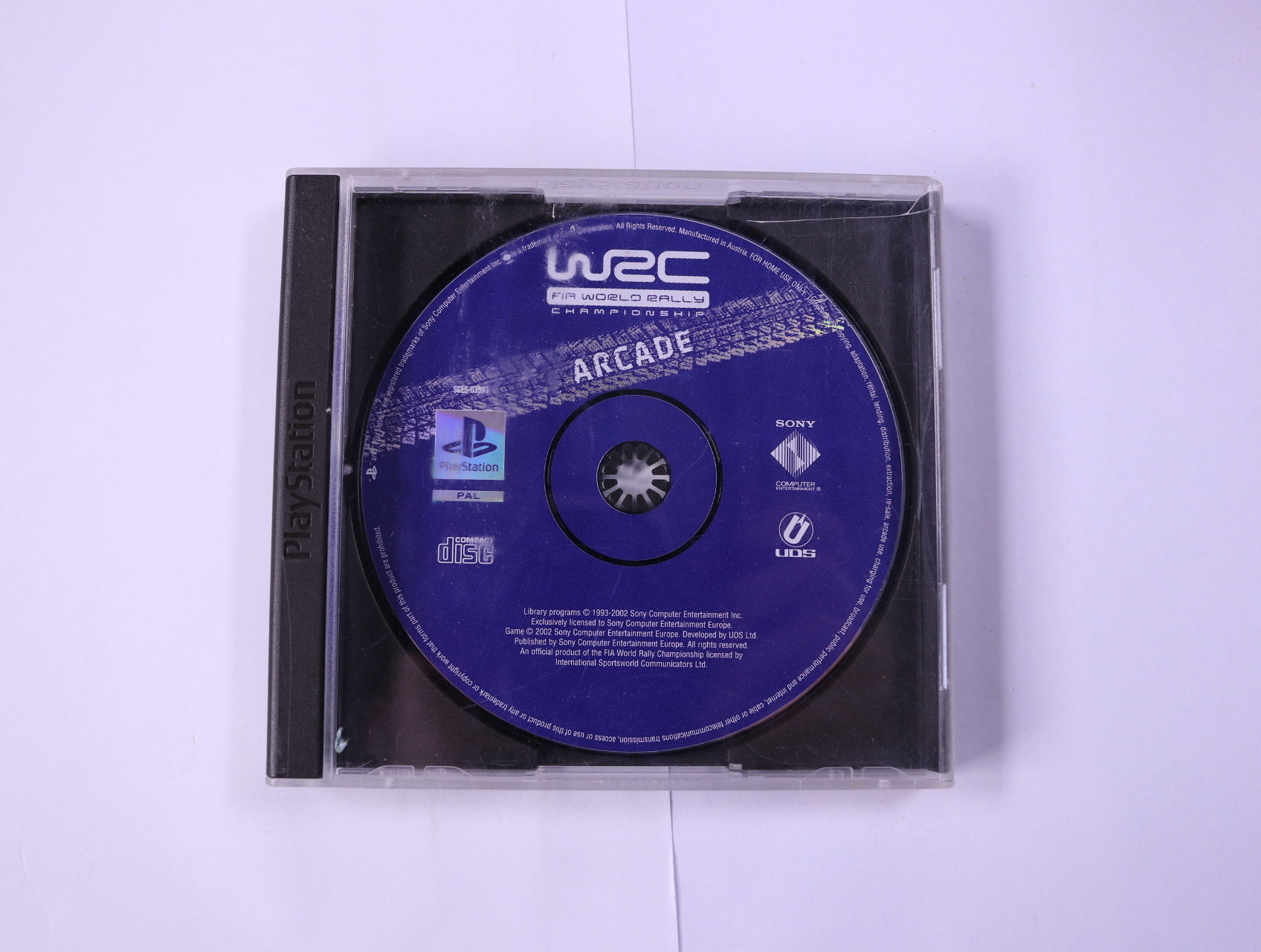 PlayStation 1 - World Rally Championship Arcade [No Manual]