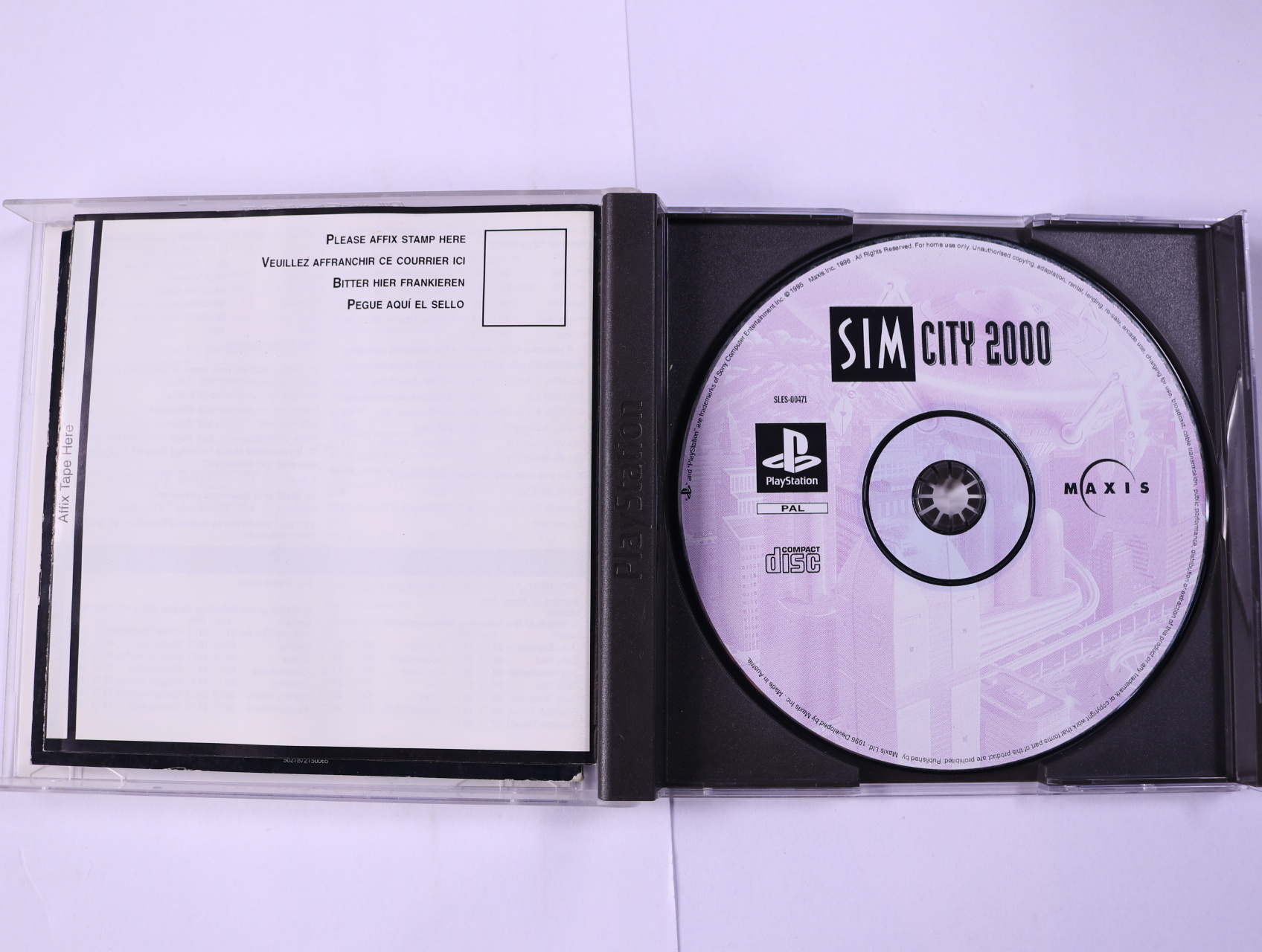 PlayStation 1 - SimCity 2000 - productfoto 3