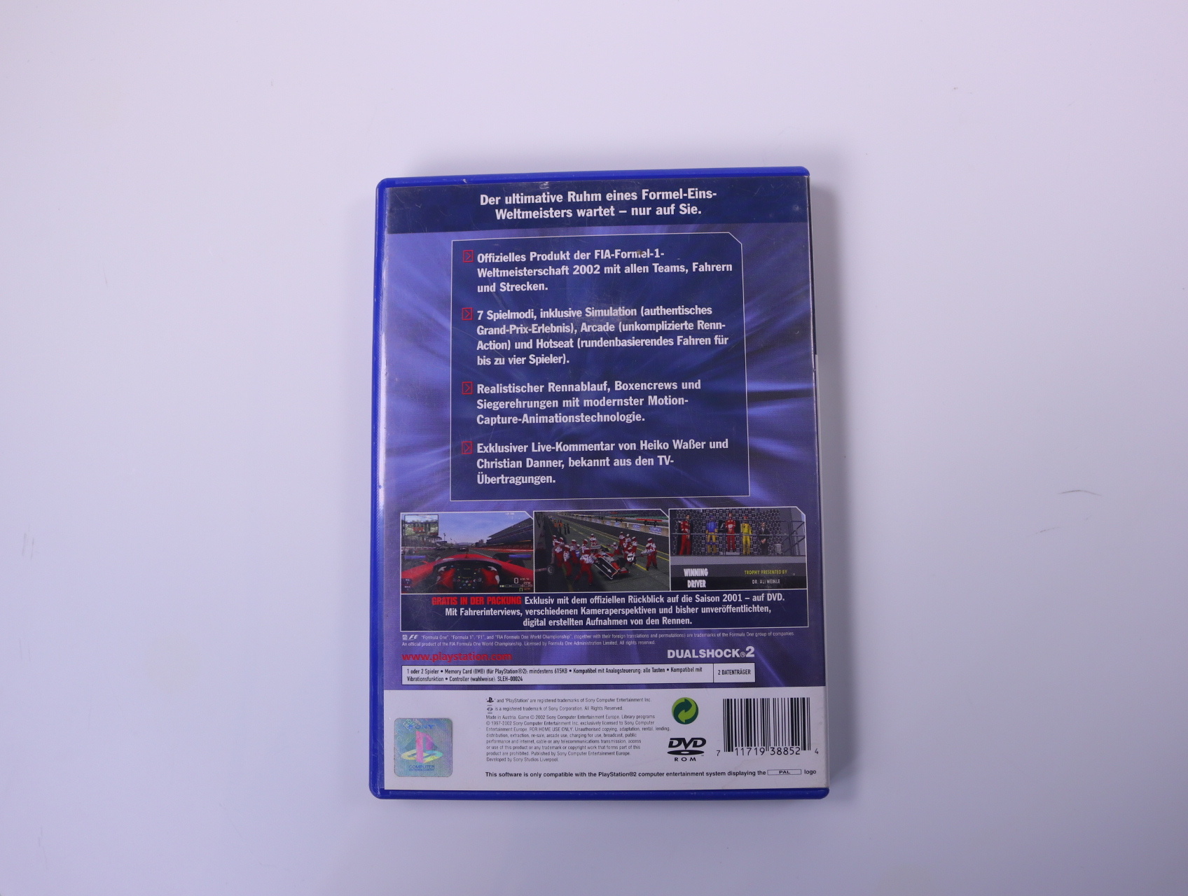 PlayStation 2 - Formule 1 2002 - productfoto 2