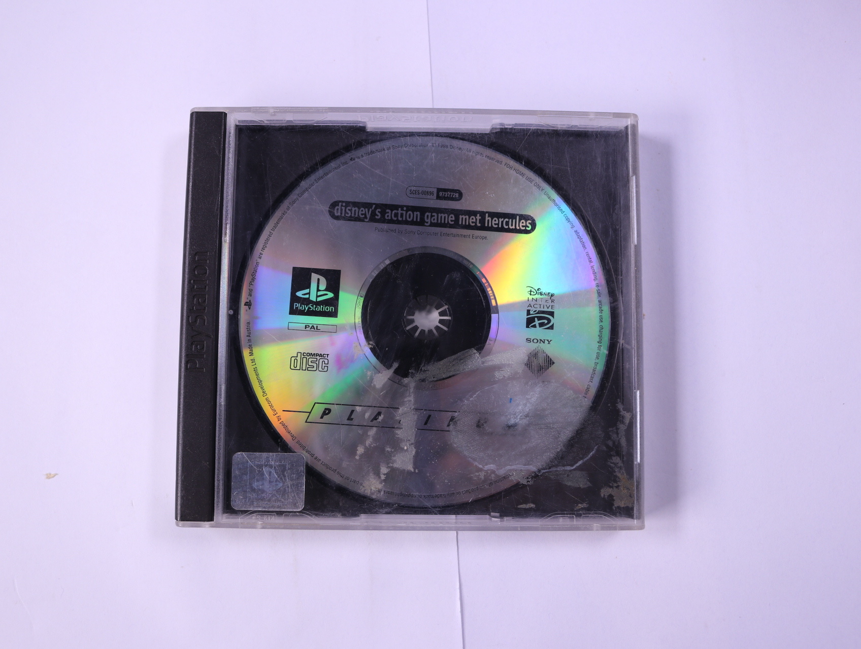 PlayStation 1 - Disney's Hercules [Platinum] [No Manual]