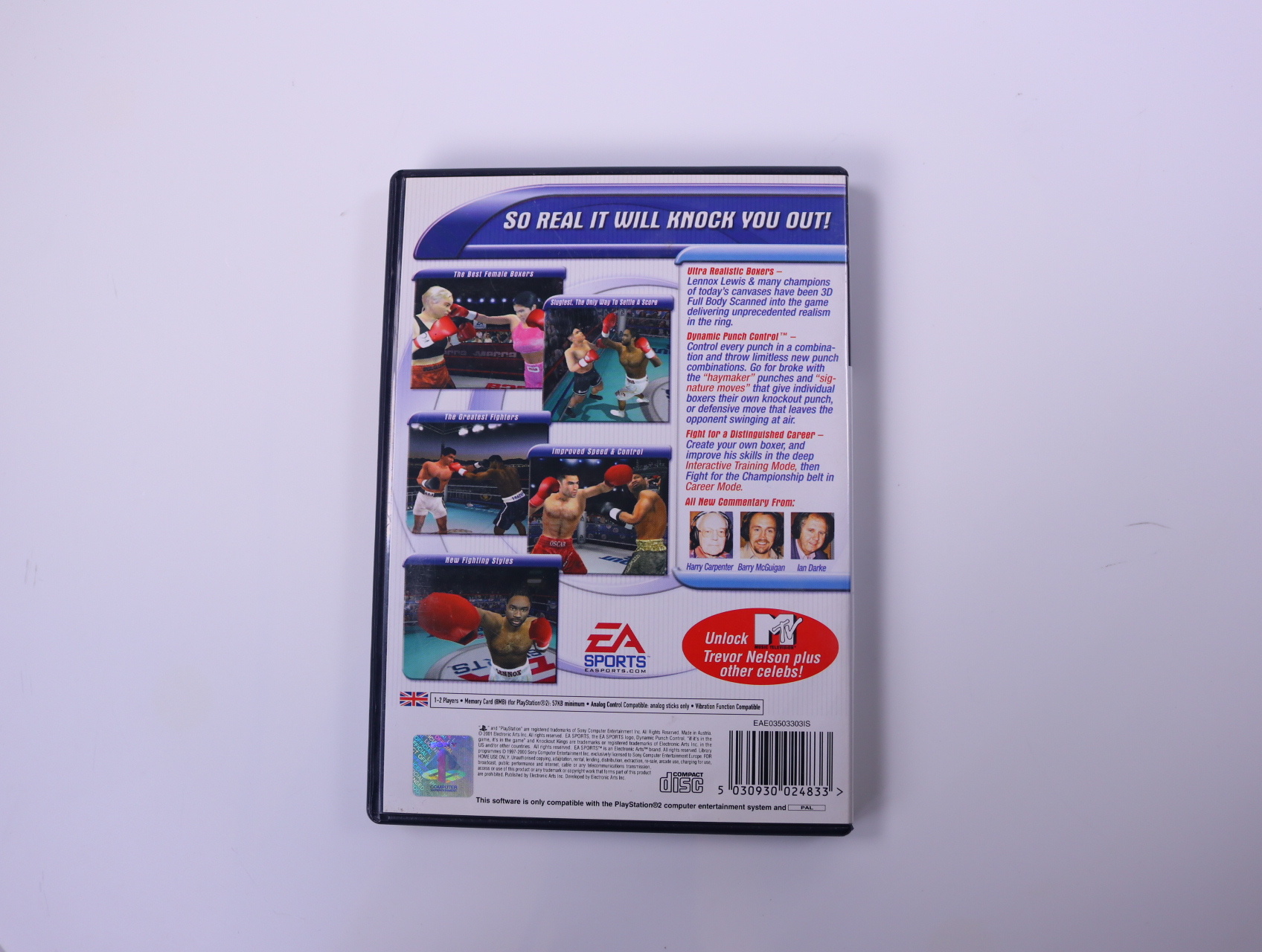 PlayStation 2 - Knockout Kings 2001 - productfoto 3