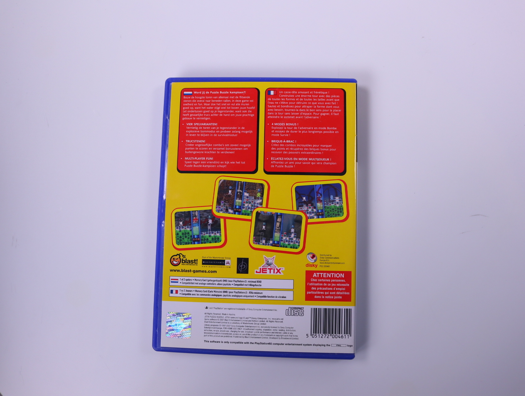 PlayStation 2 - Puzzle Buzzle - productfoto 2