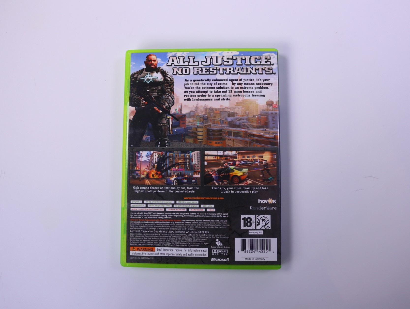 Xbox 360 - Crackdown - Realtime Worlds - productfoto 2