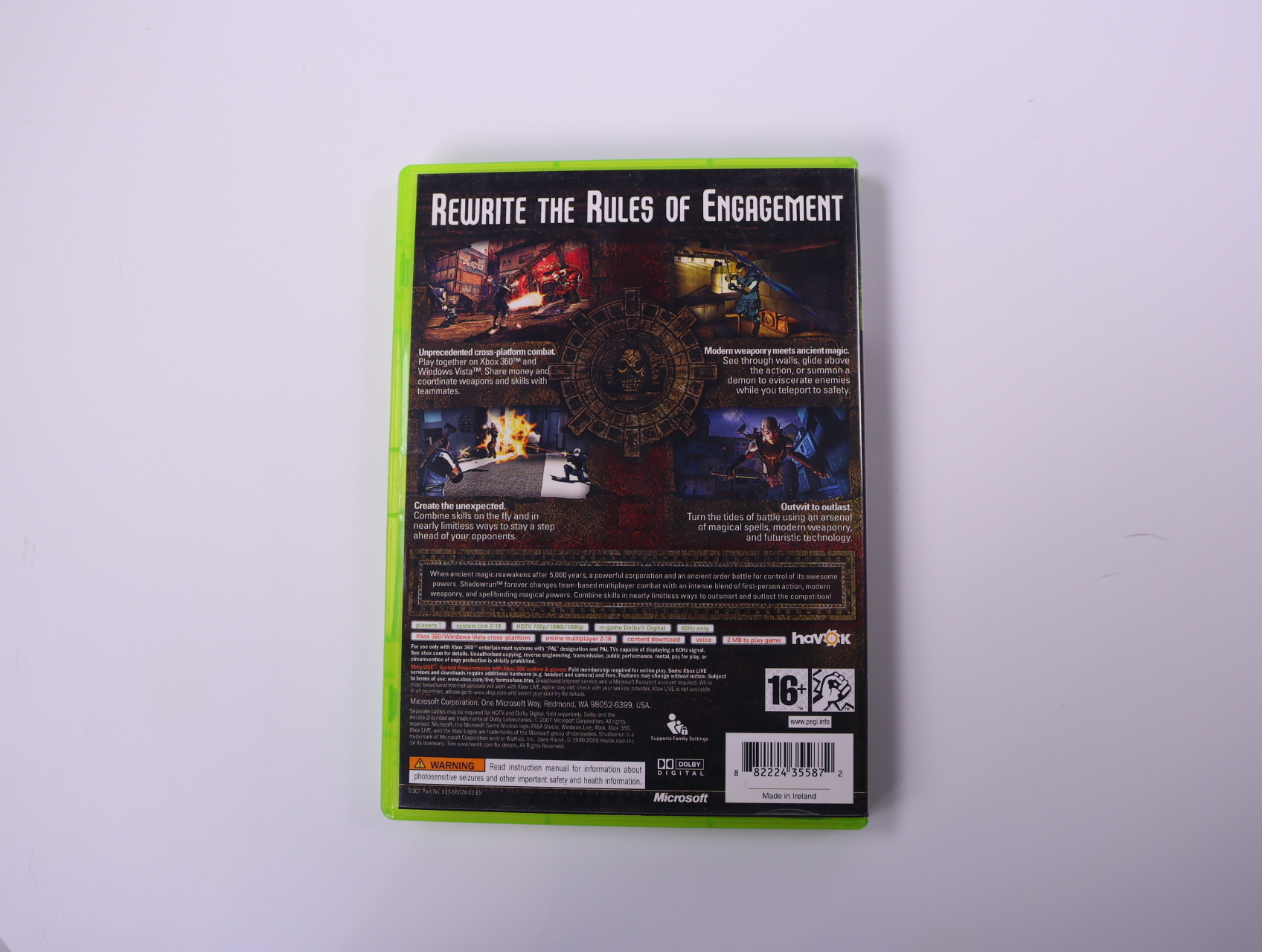 Xbox 360 - Shadowrun - productfoto 2