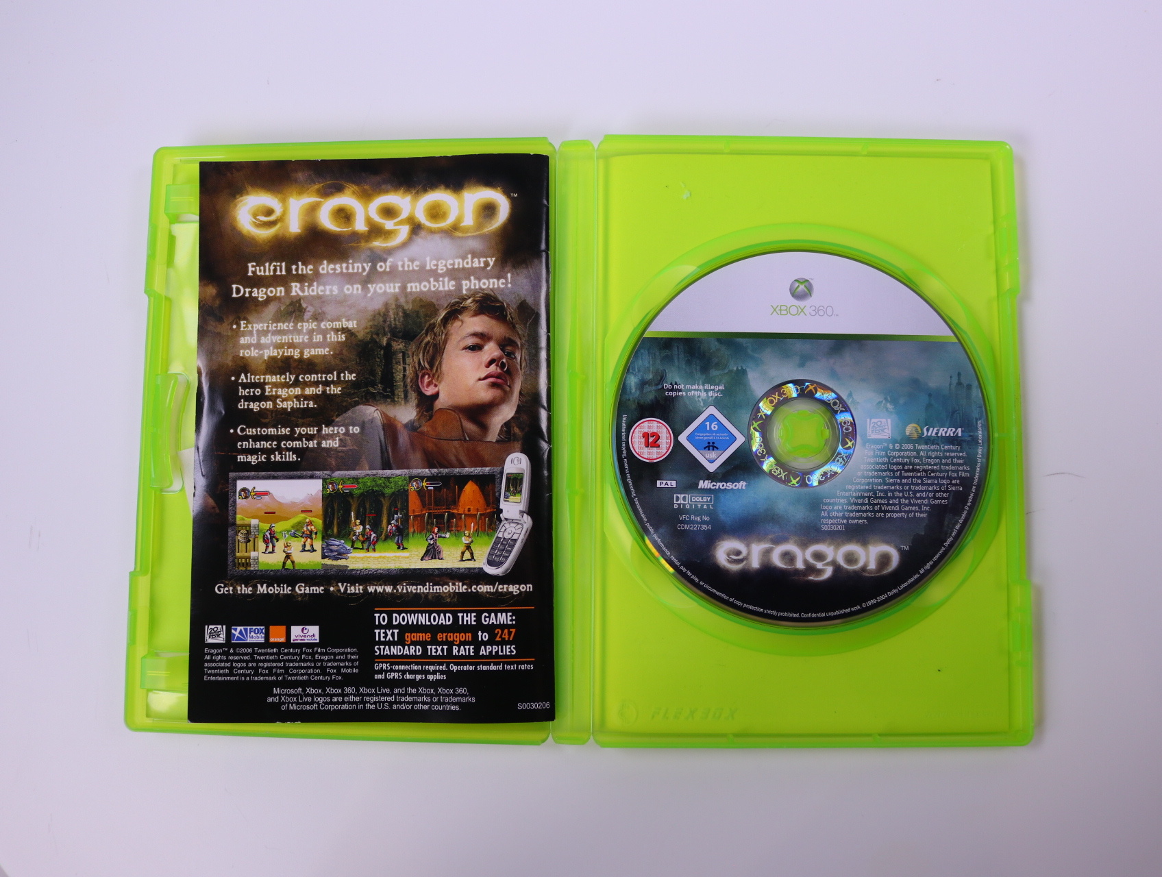 Xbox 360 - Eragon - productfoto 3