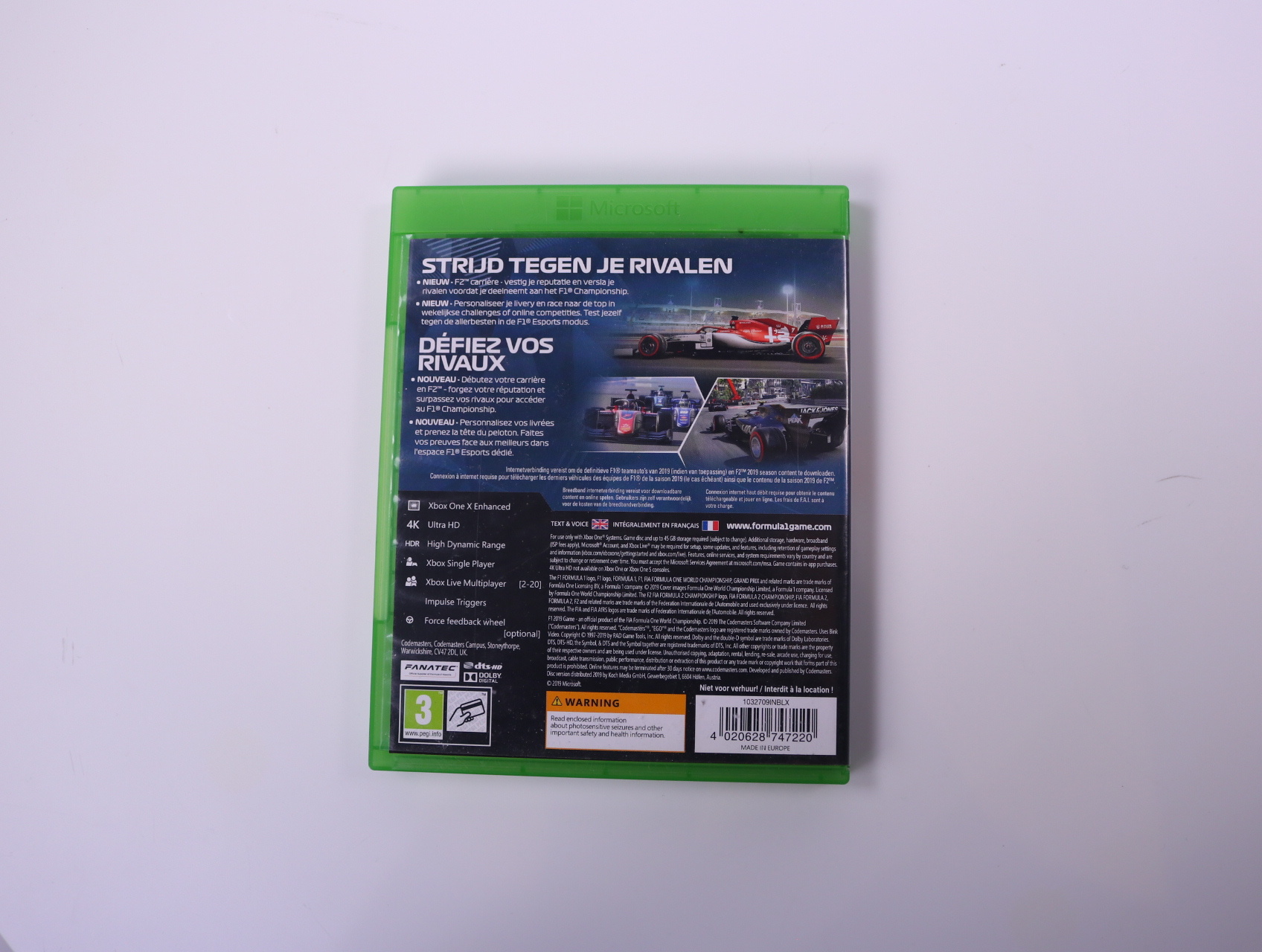 Xbox one - Formula one 2019 - productfoto 2