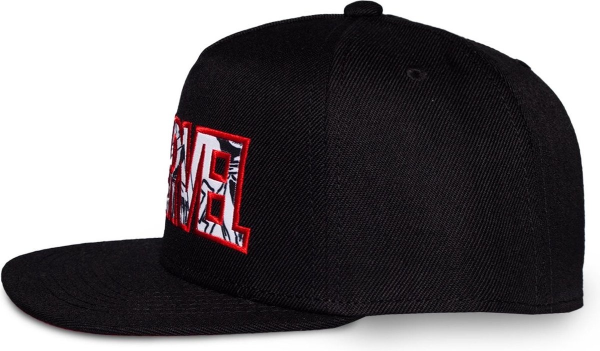 Marvel - Retro Classic Cap - Zwart - Retro - productfoto 4
