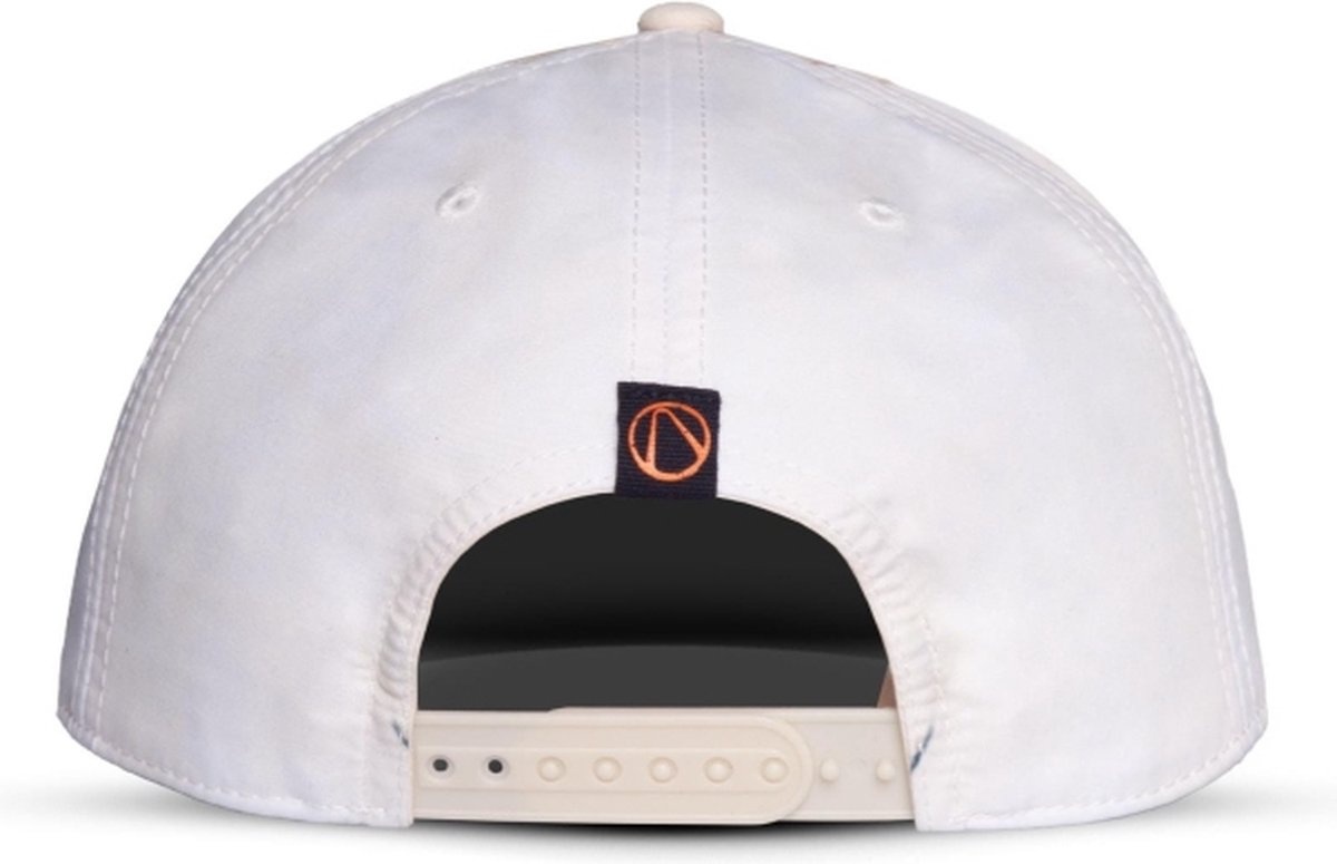 Borderlands - Psycho Novelty Snapback - Wit - productfoto 3