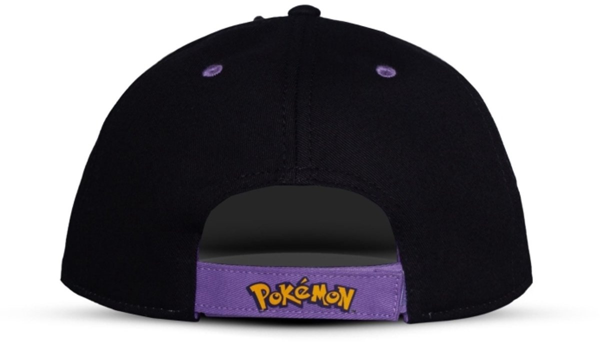 Pokémon Pet - Gengar - Zwart/Paars Snapback - productfoto 3