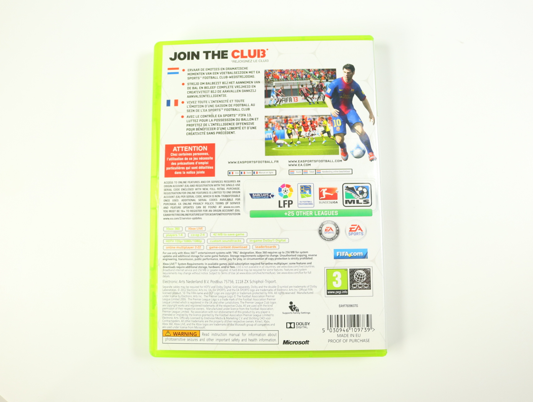 Xbox 360 - FIFA 13 - productfoto 2