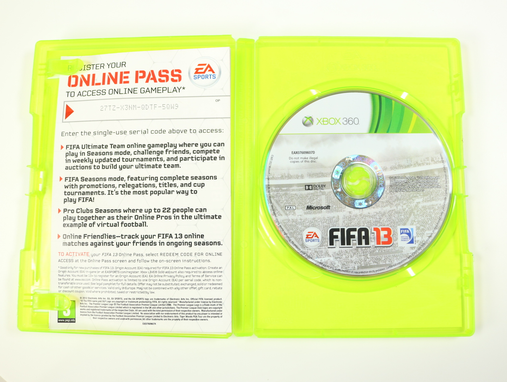 Xbox 360 - FIFA 13 - productfoto 3