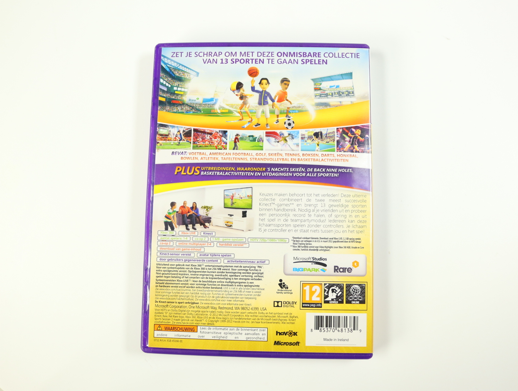 Xbox 360 - Kinect Sports Ultimate Collection - productfoto 2