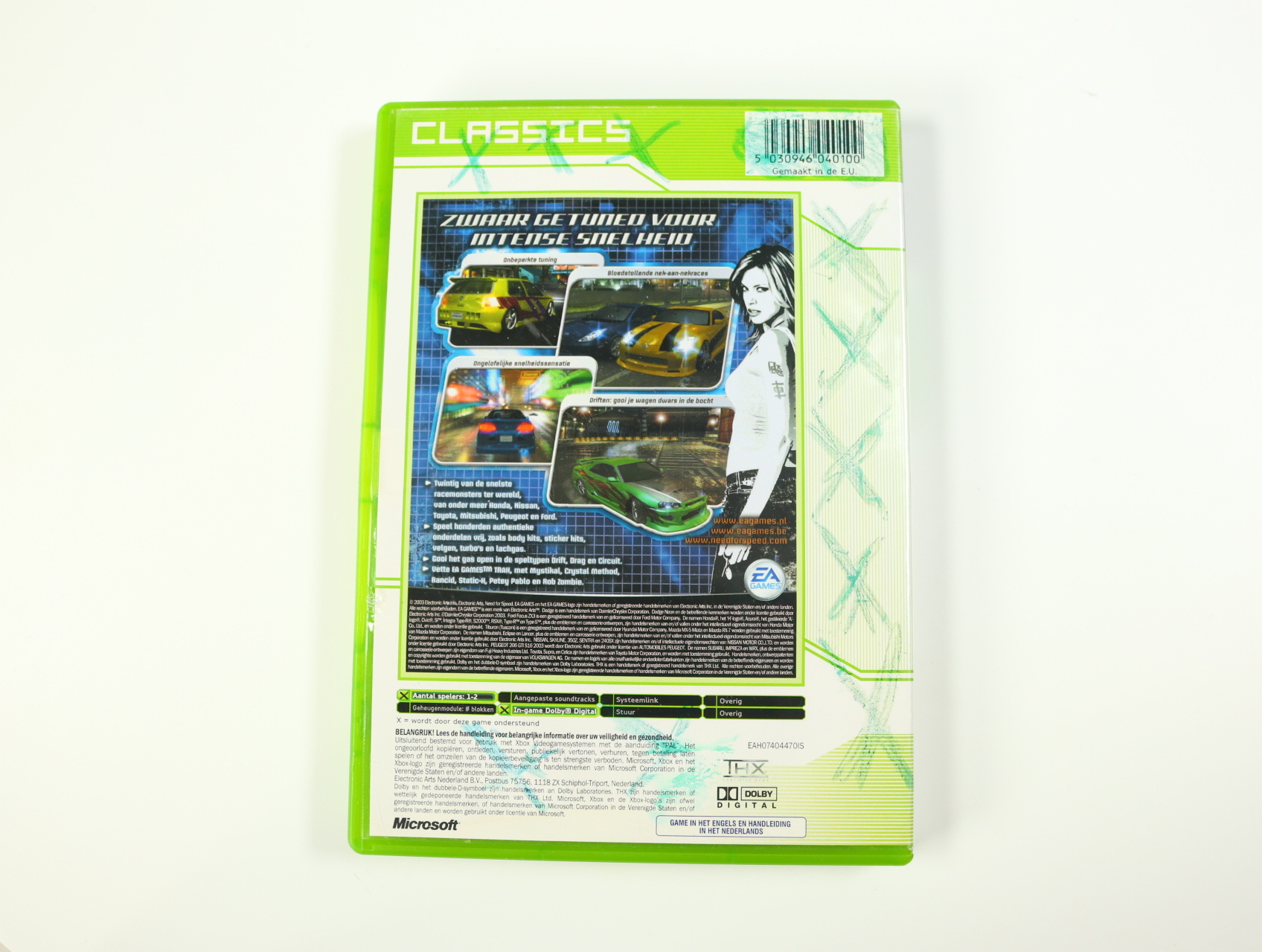 Xbox Classic - Need for Speed Underground [Classics] - productfoto 2