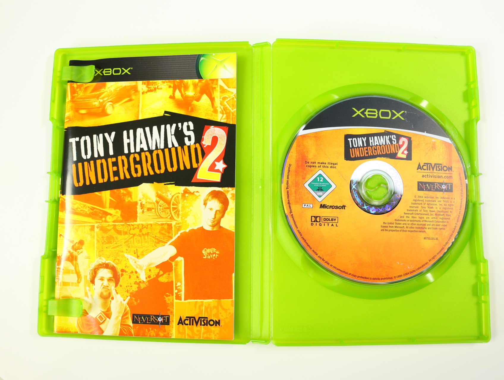 Xbox Classic - Tony Hawk's Underground 2 - productfoto 3
