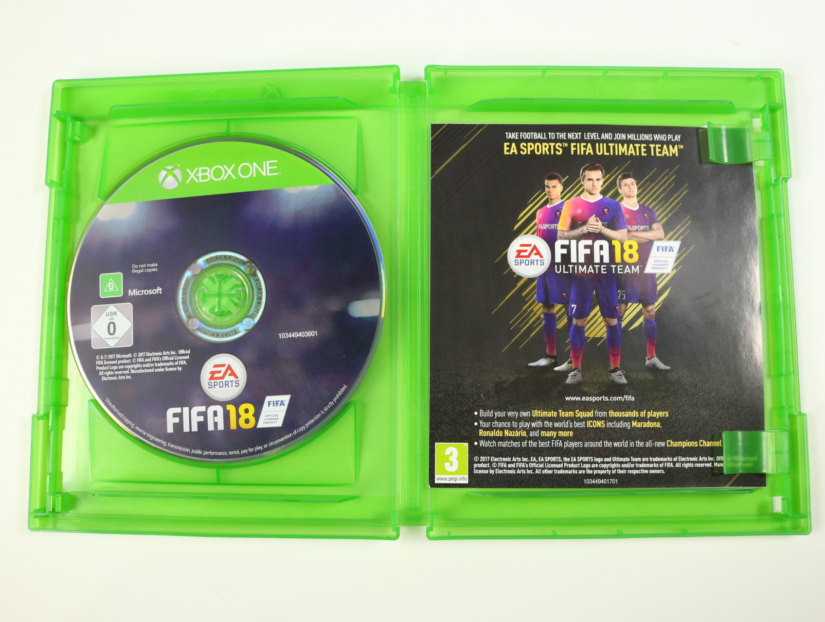 Xbox one - Fifa 18 [Gebruikt] - Gebruikt - productfoto 3