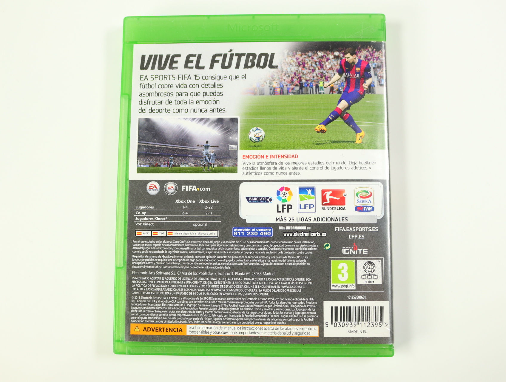 Xbox one - Fifa 15 - productfoto 2