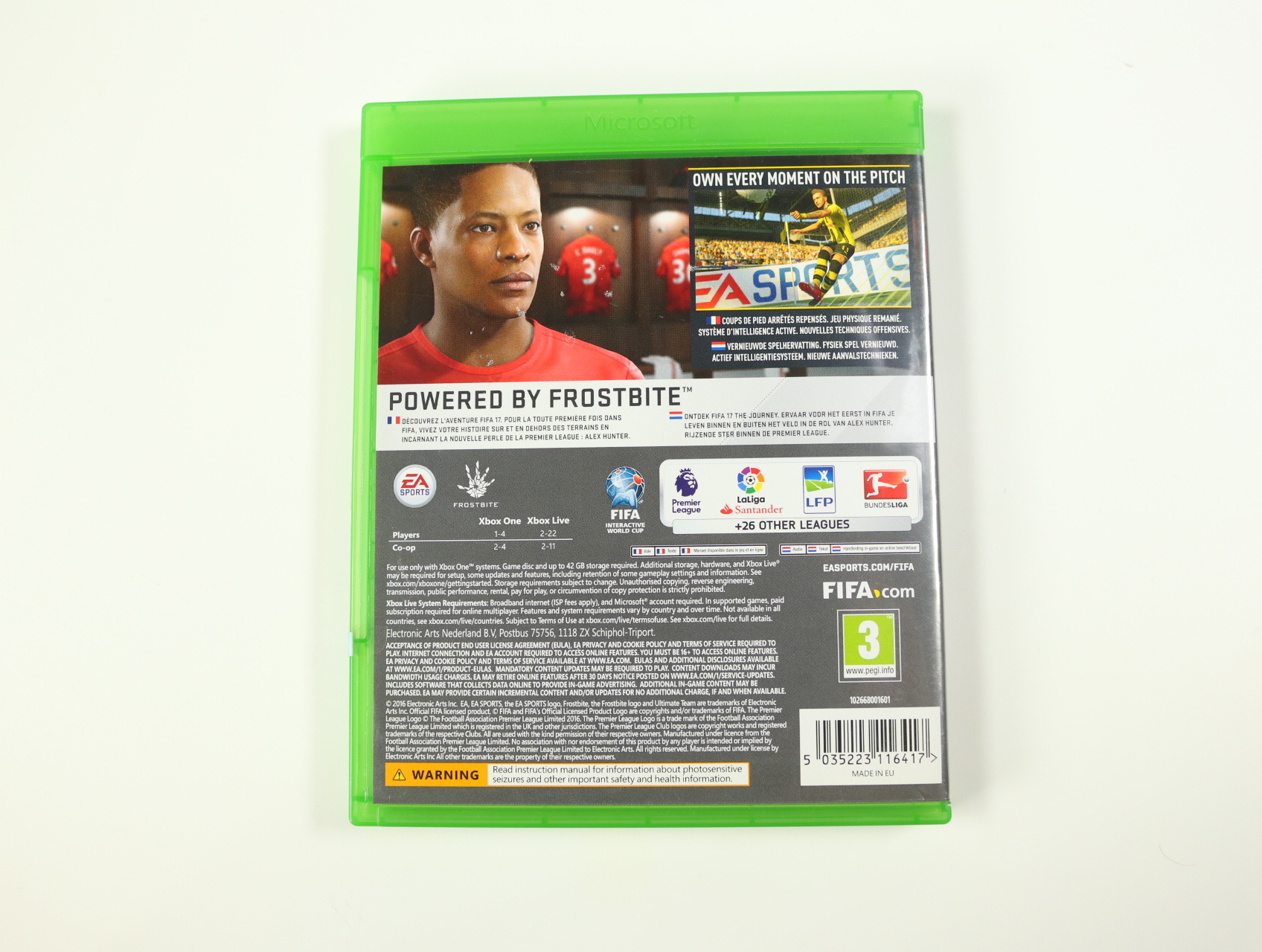 Xbox one - Fifa 17 - productfoto 2