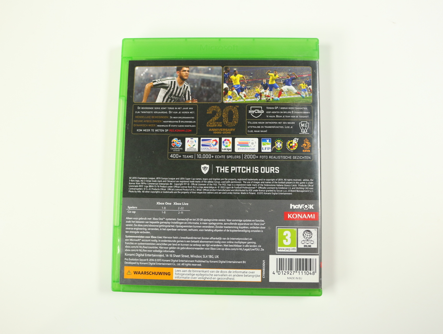 Xbox one - Pro Evolution Soccer 2016 - productfoto 2