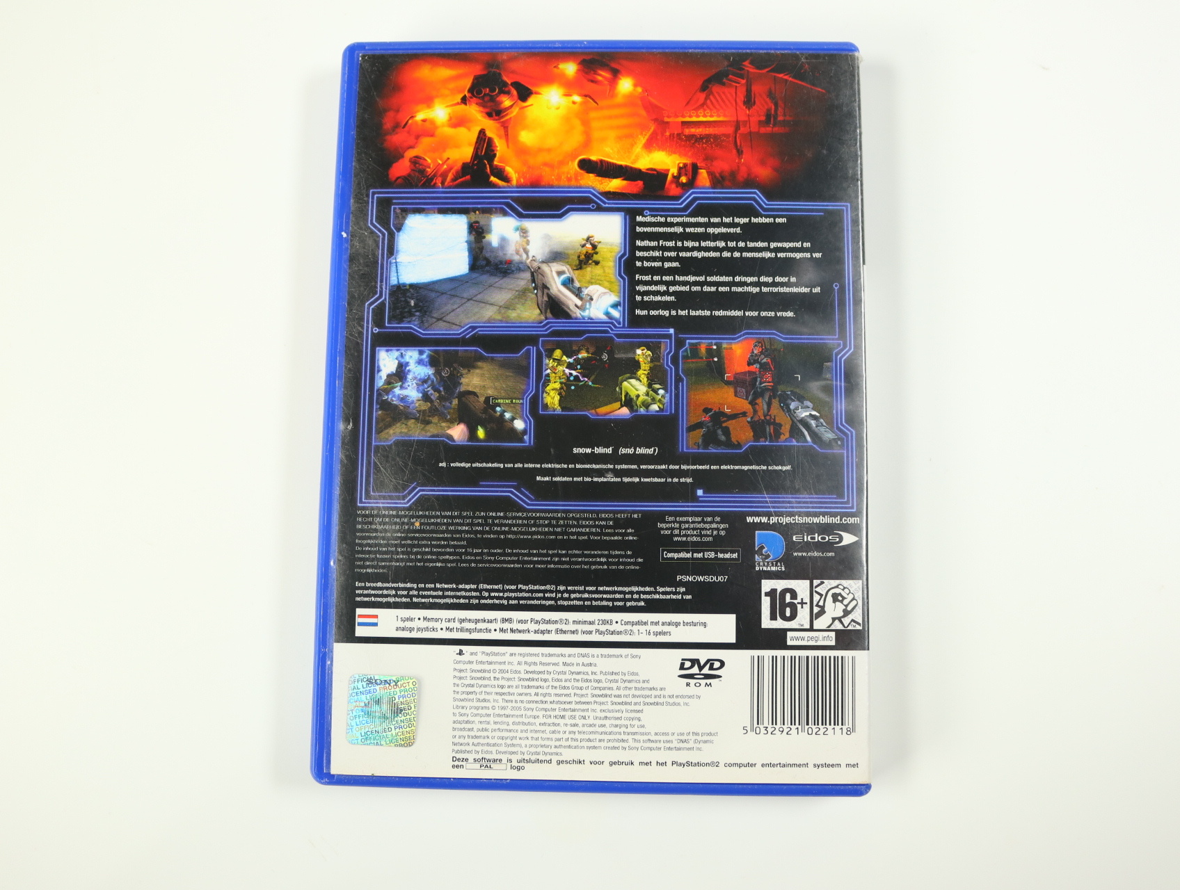 PlayStation 2 - Project Snowblind [No Manual] - productfoto 2