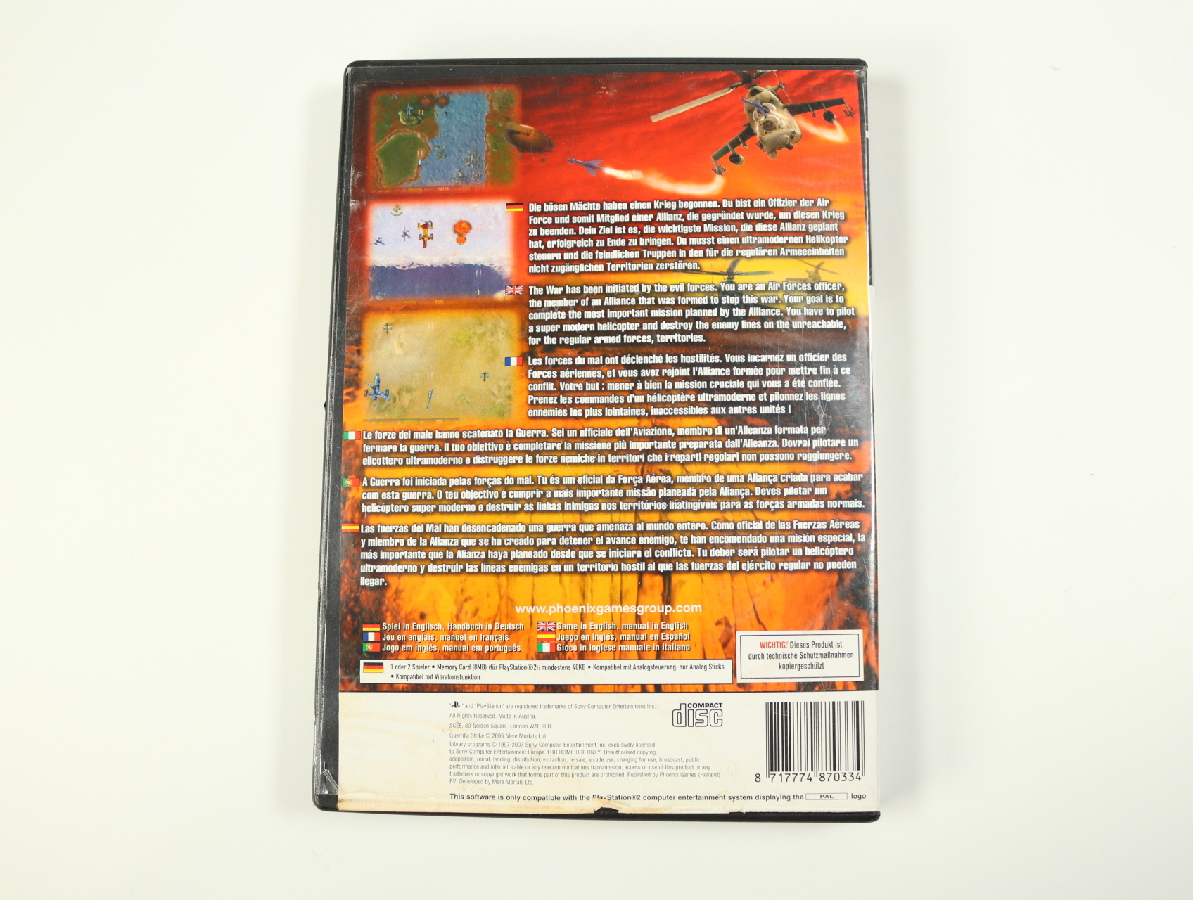 PlayStation 2 - Guerrilla Strike - productfoto 2