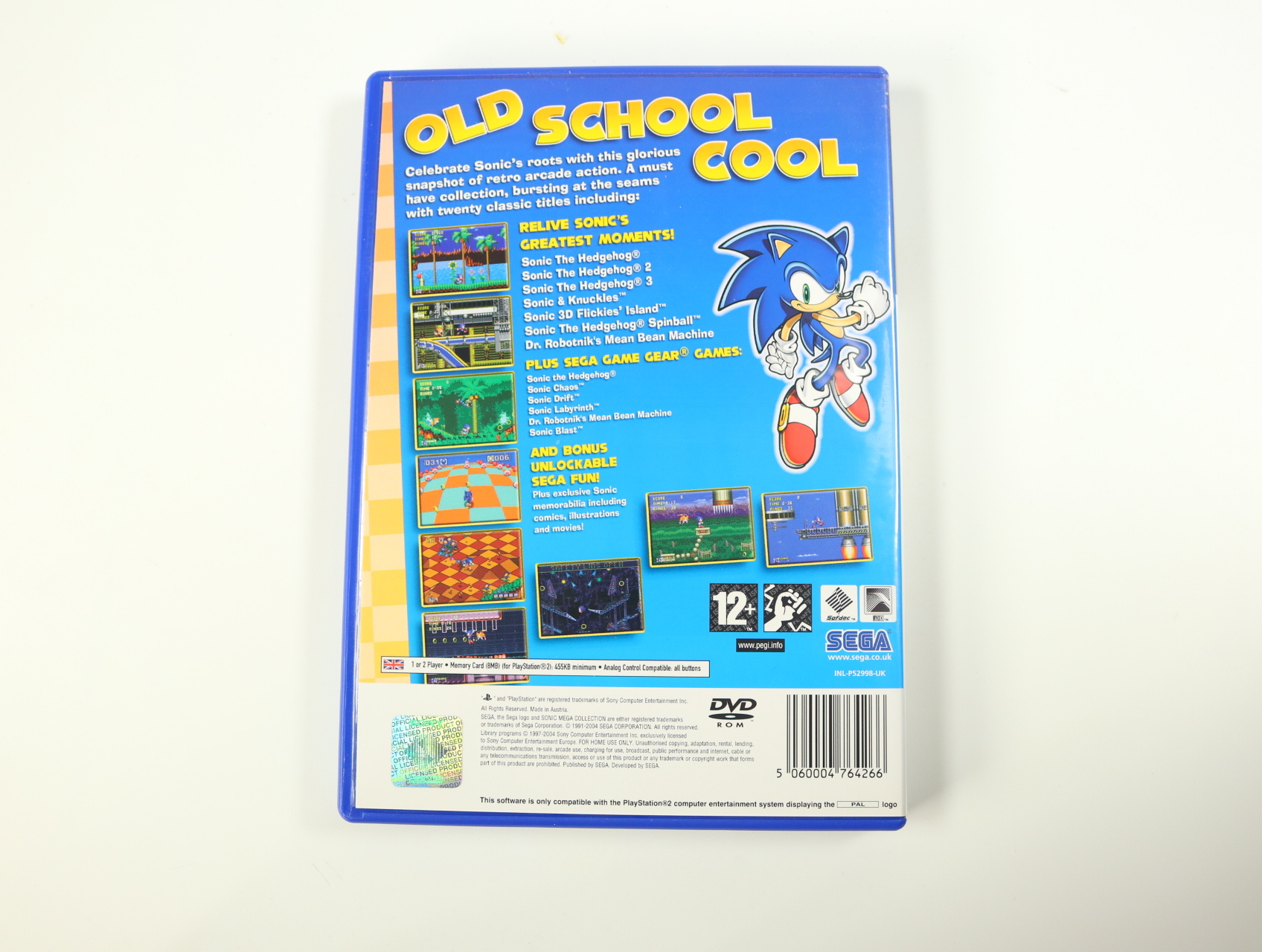 PlayStation 2 - Sonic Mega Collection Plus - productfoto 2
