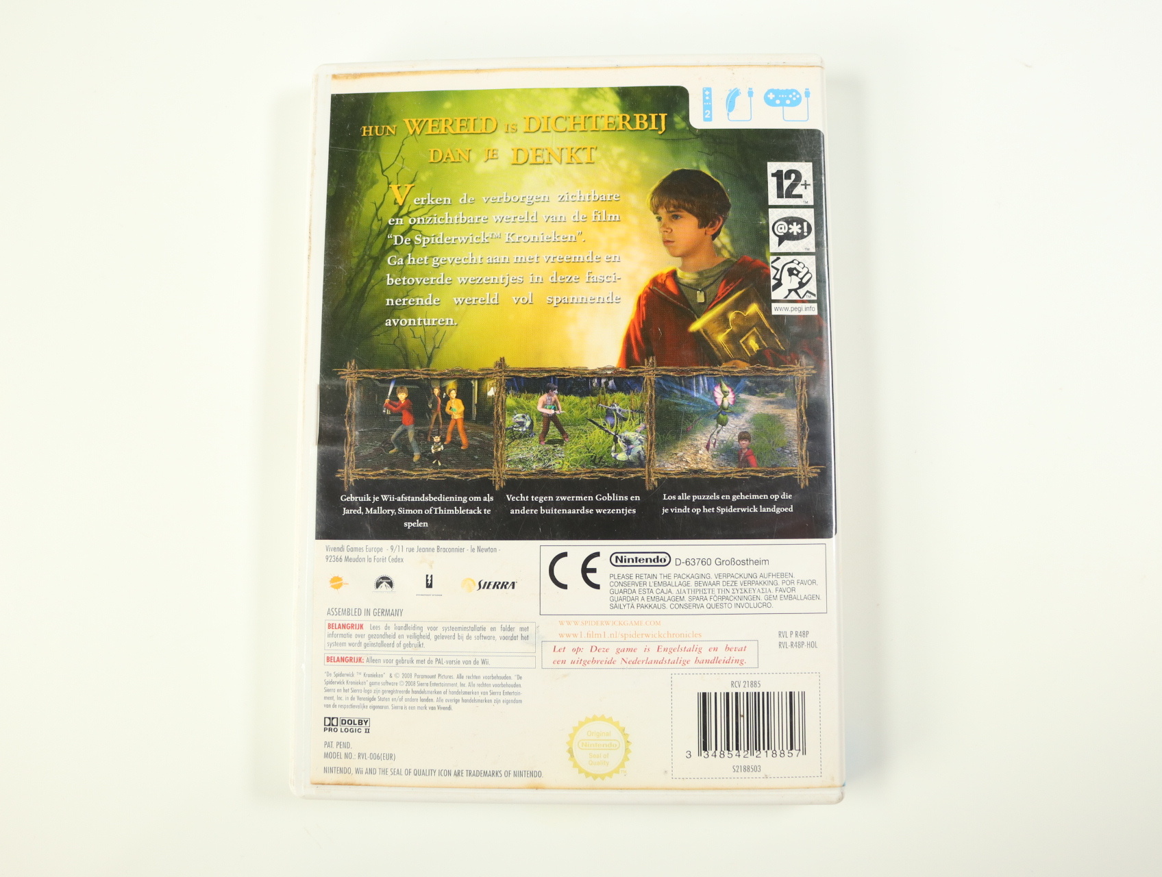 Wii - The Spiderwick Chronicles - productfoto 2
