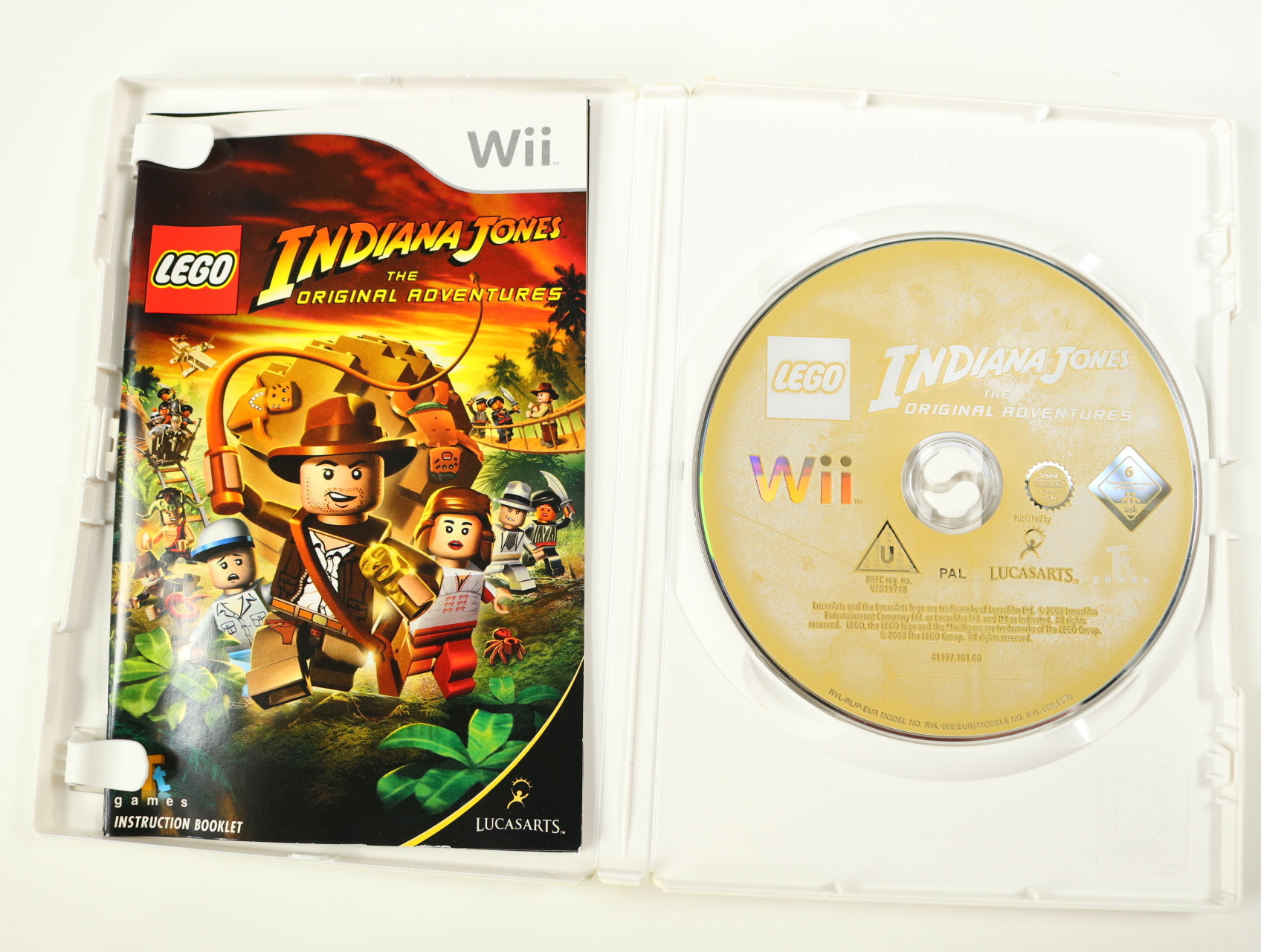 Wii - Lego Indiana Jones: The Original Adventures - productfoto 3