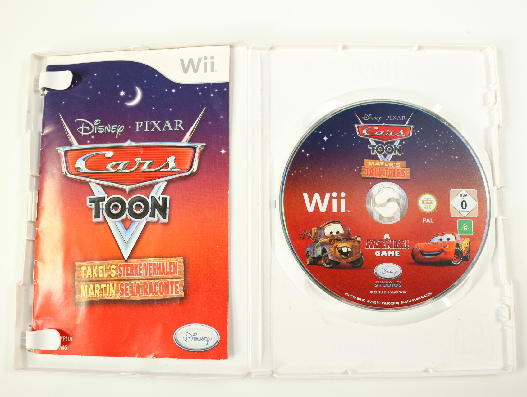 Wii - Cars: Takel's Sterke Verhalen - productfoto 3