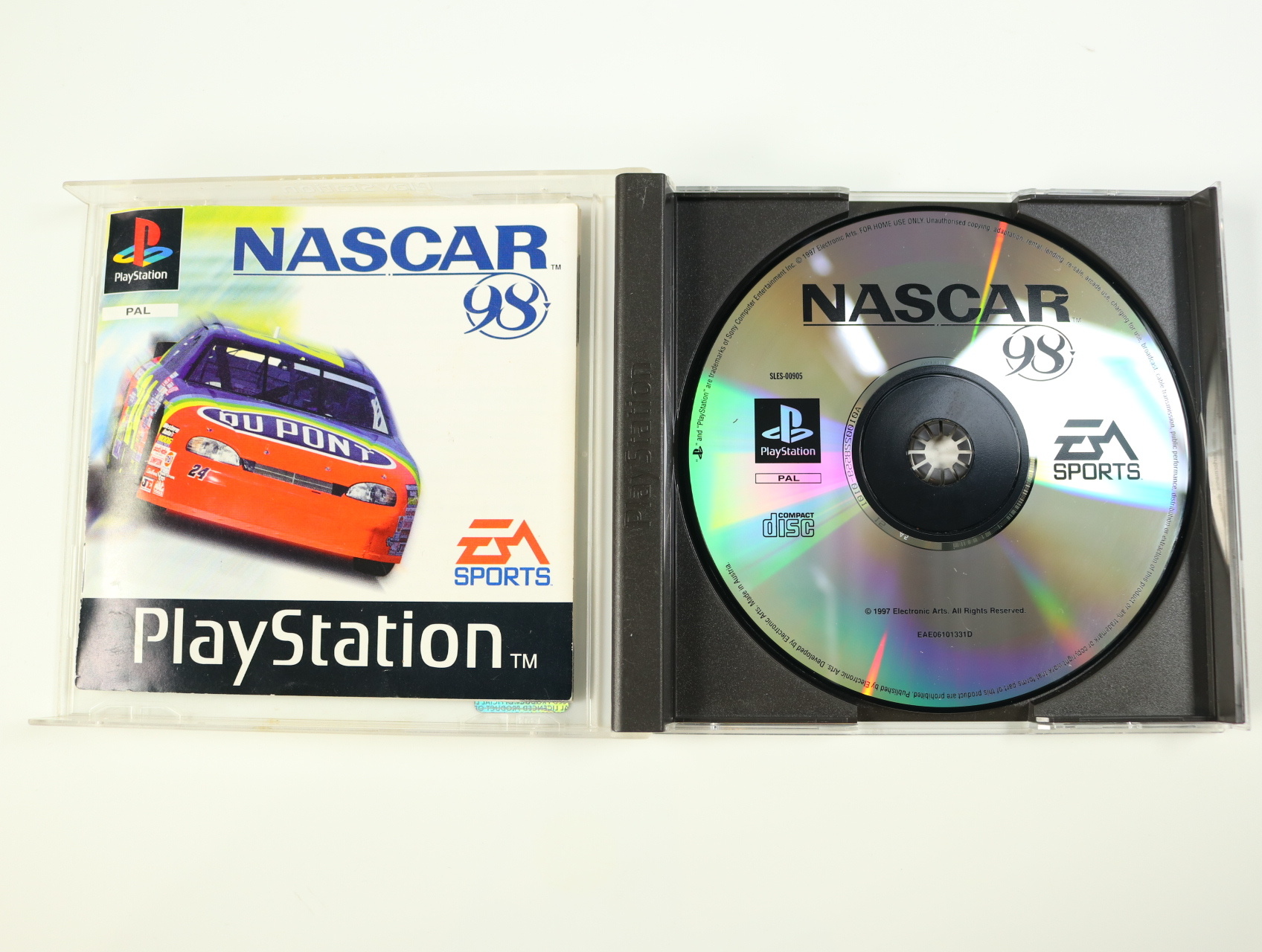PlayStation 1 - NASCAR 98 - productfoto 3