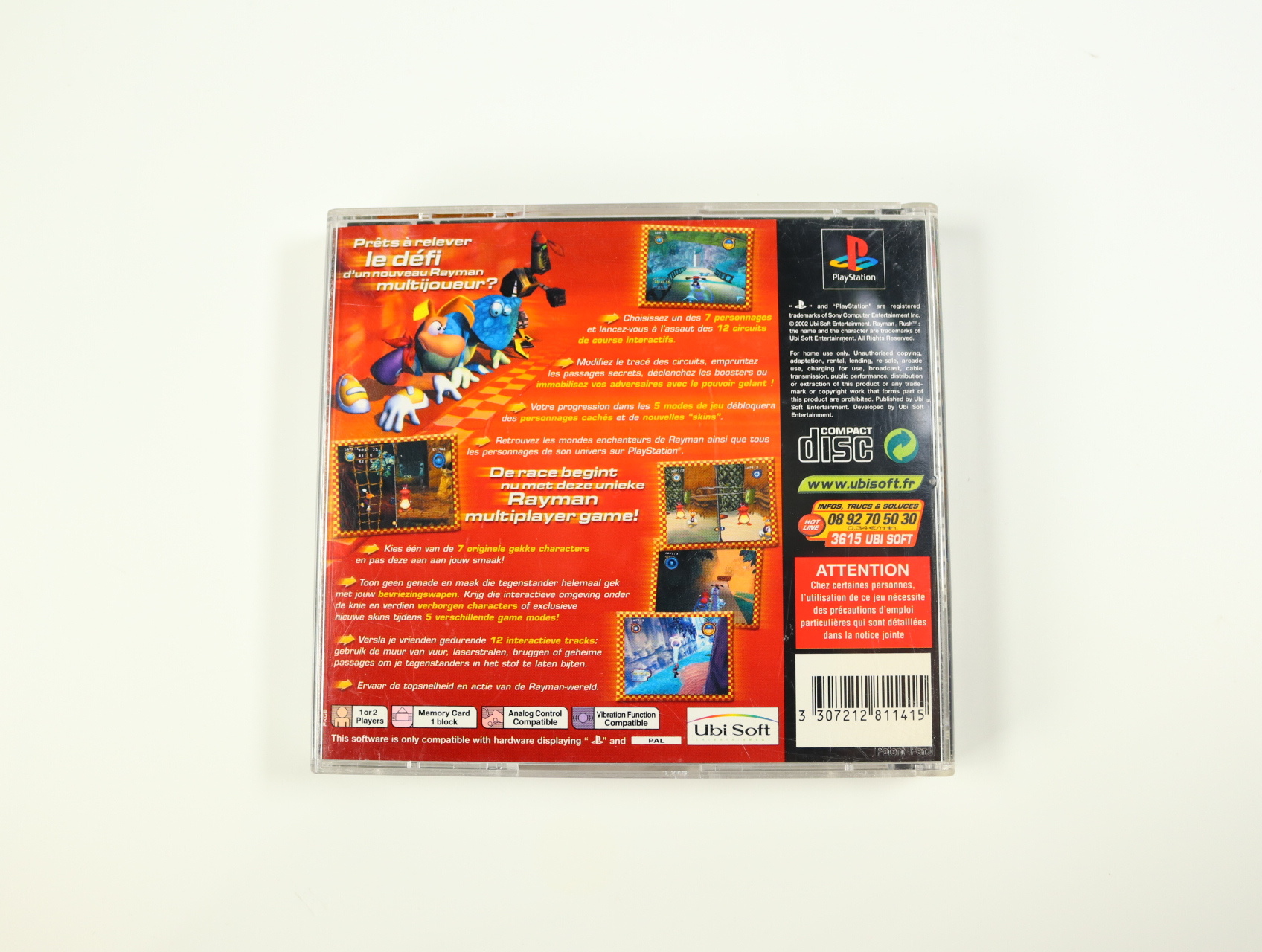 PlayStation 1 - Rayman Rush - productfoto 2