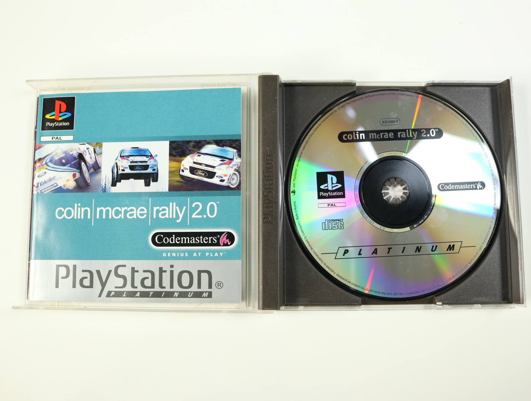 PlayStation 1 - Colin McRae Rally 2.0 [Platinum] - productfoto 3