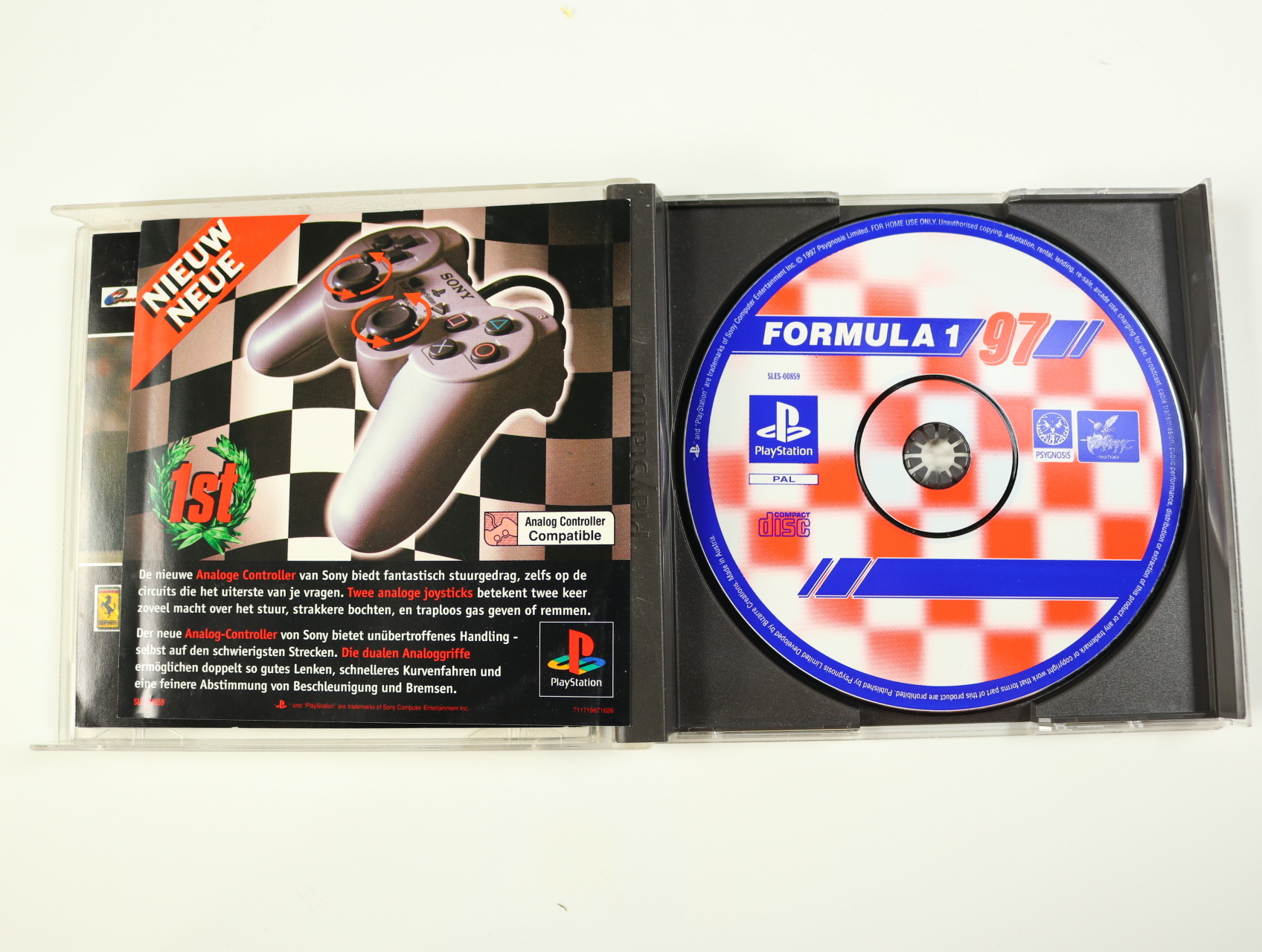 PlayStation 1 - Formula 1 97 - productfoto 3