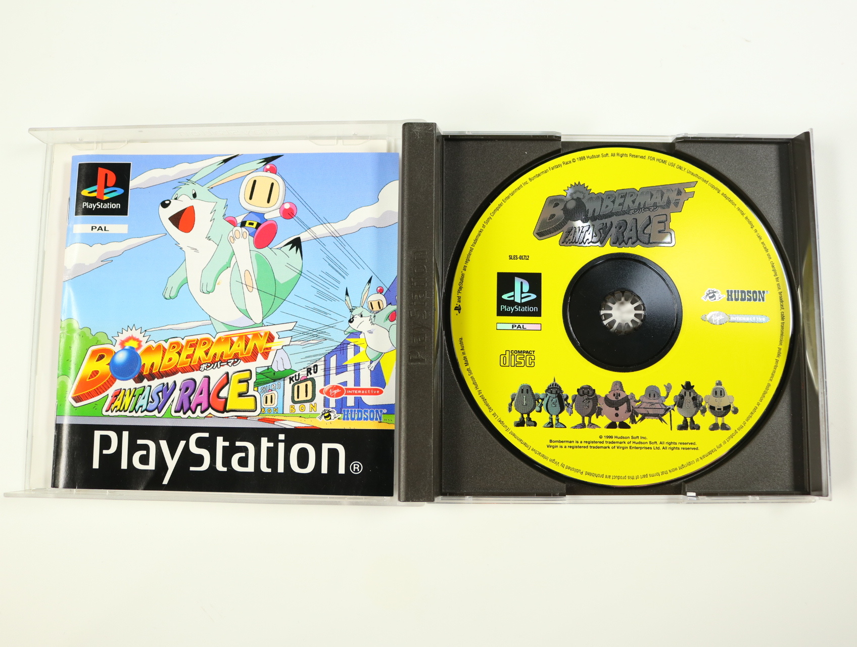 PlayStation 1 - Bomberman Fantasy Race - productfoto 3
