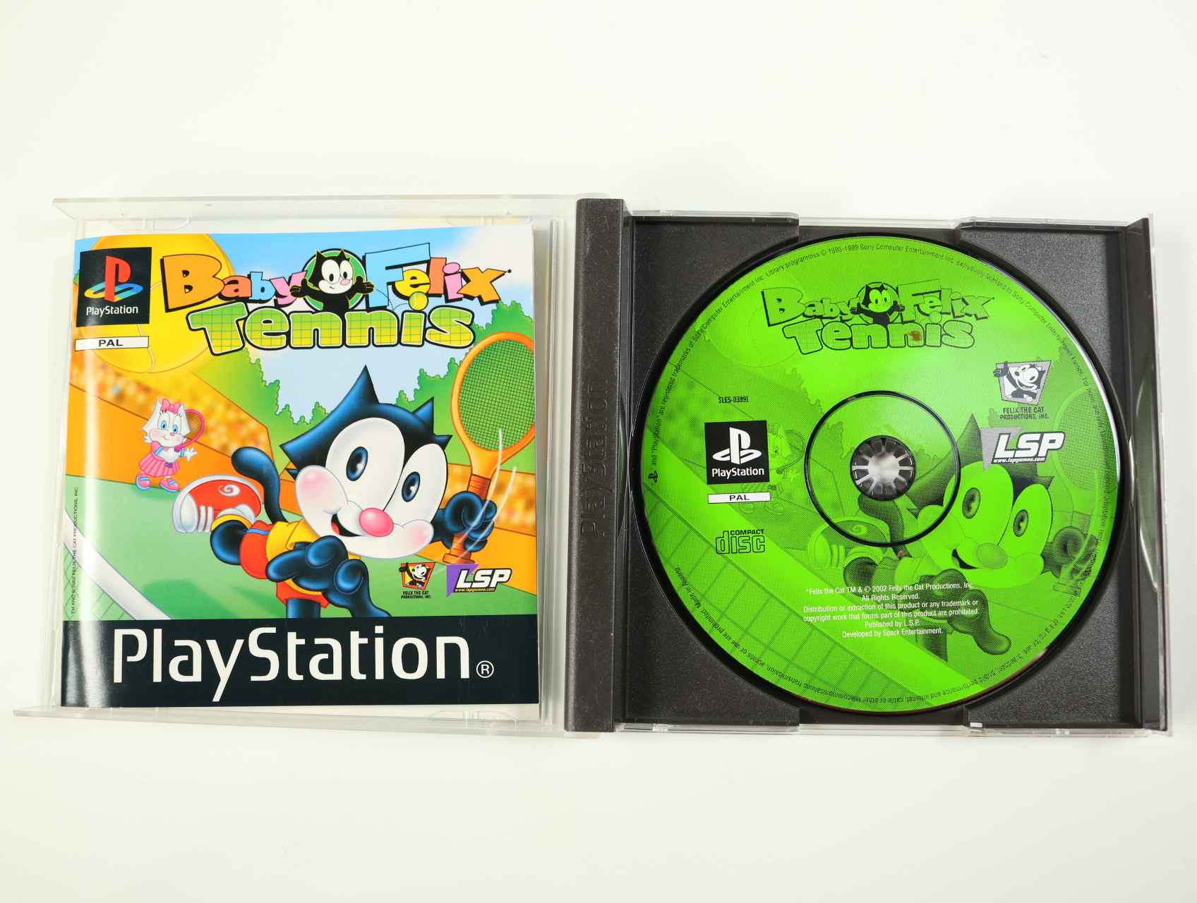 PlayStation 1 - Baby Felix Tennis - productfoto 3