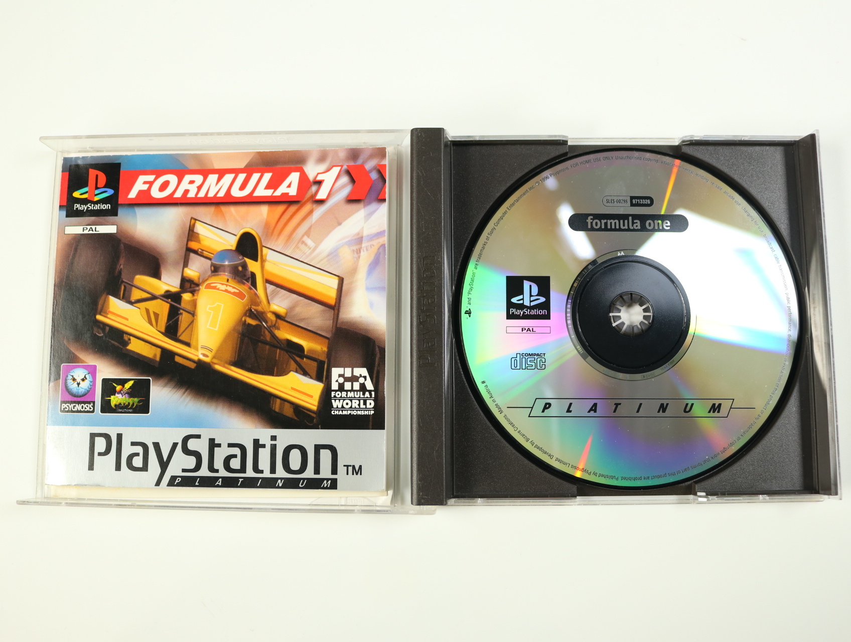 PlayStation 1 - Formula One [Platinum] - productfoto 3