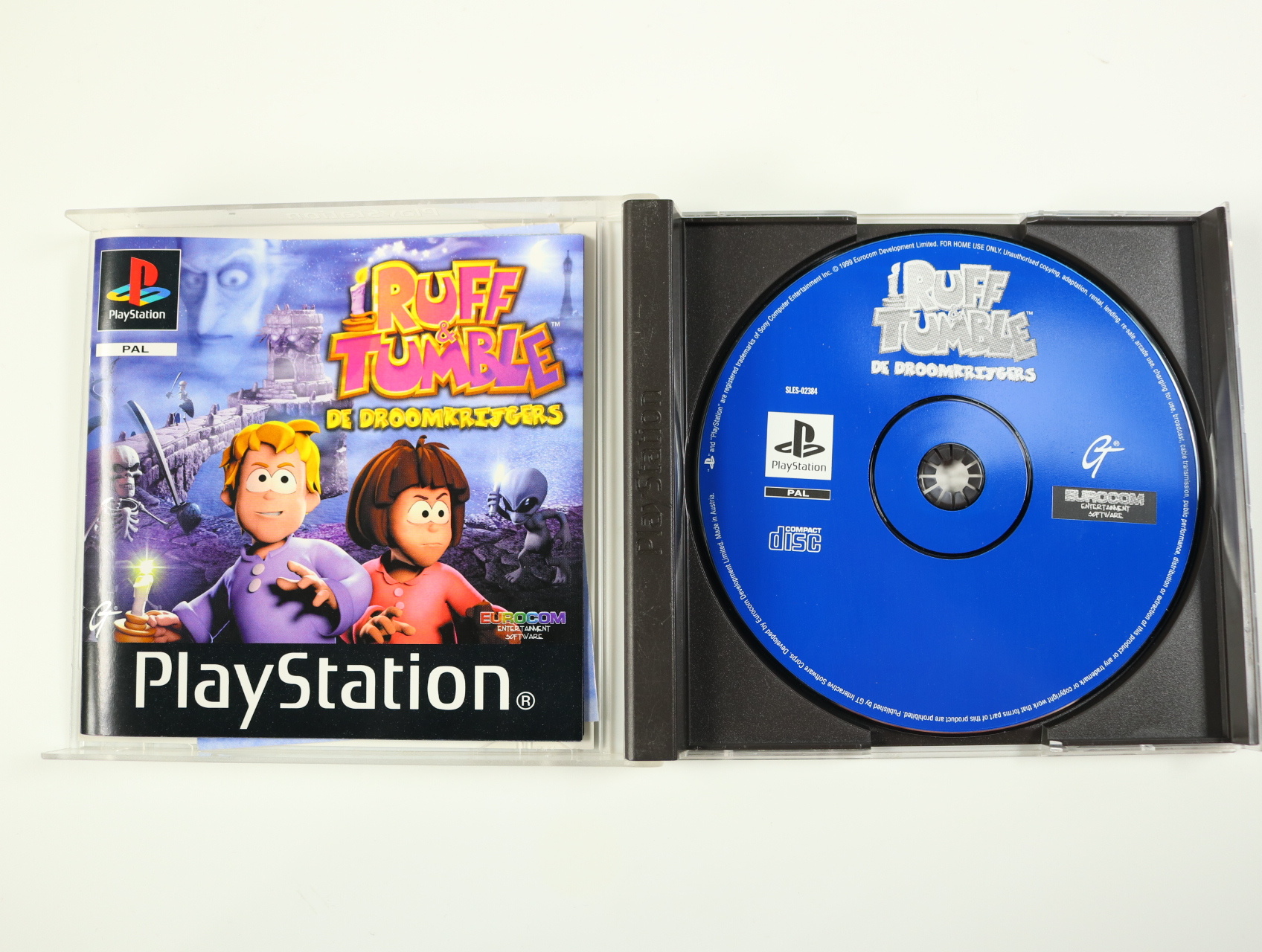 PlayStation 1 - Ruff & Tumble De DroomKrijgers - productfoto 3
