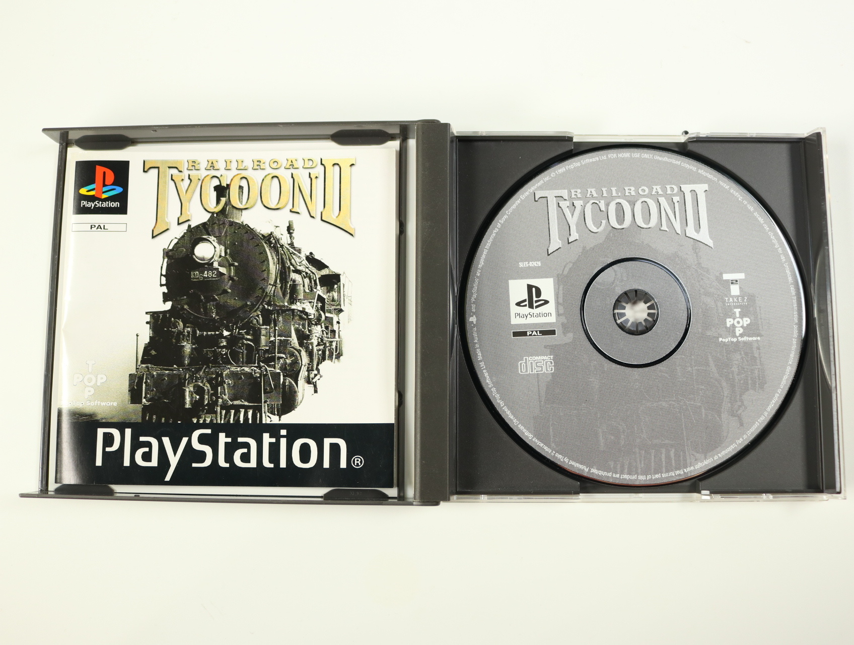 PlayStation 1 - Railroad Tycoon II - PopTop Software - productfoto 3