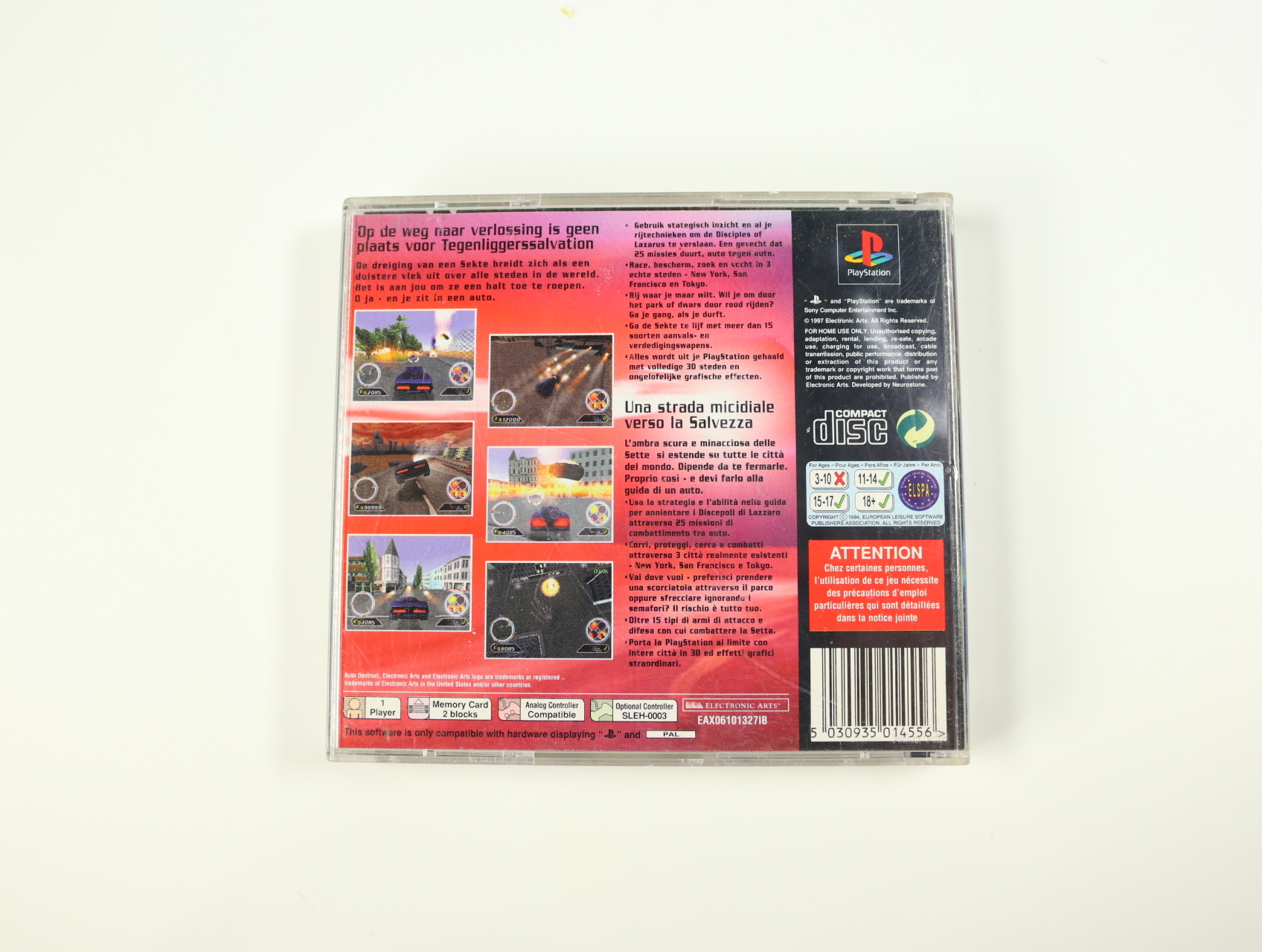 PlayStation 1 - Auto Destruct - productfoto 2