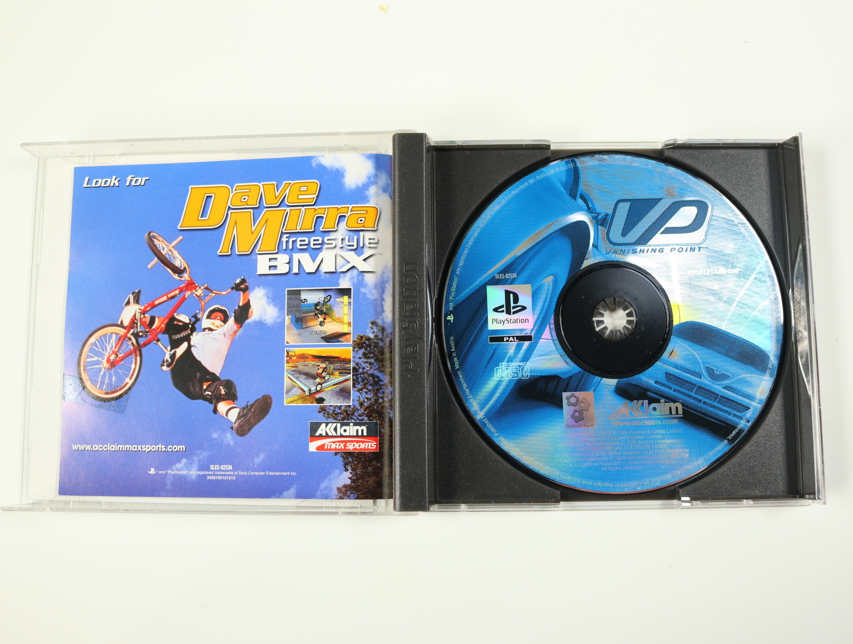 PlayStation 1 - Vanishing Point - productfoto 3