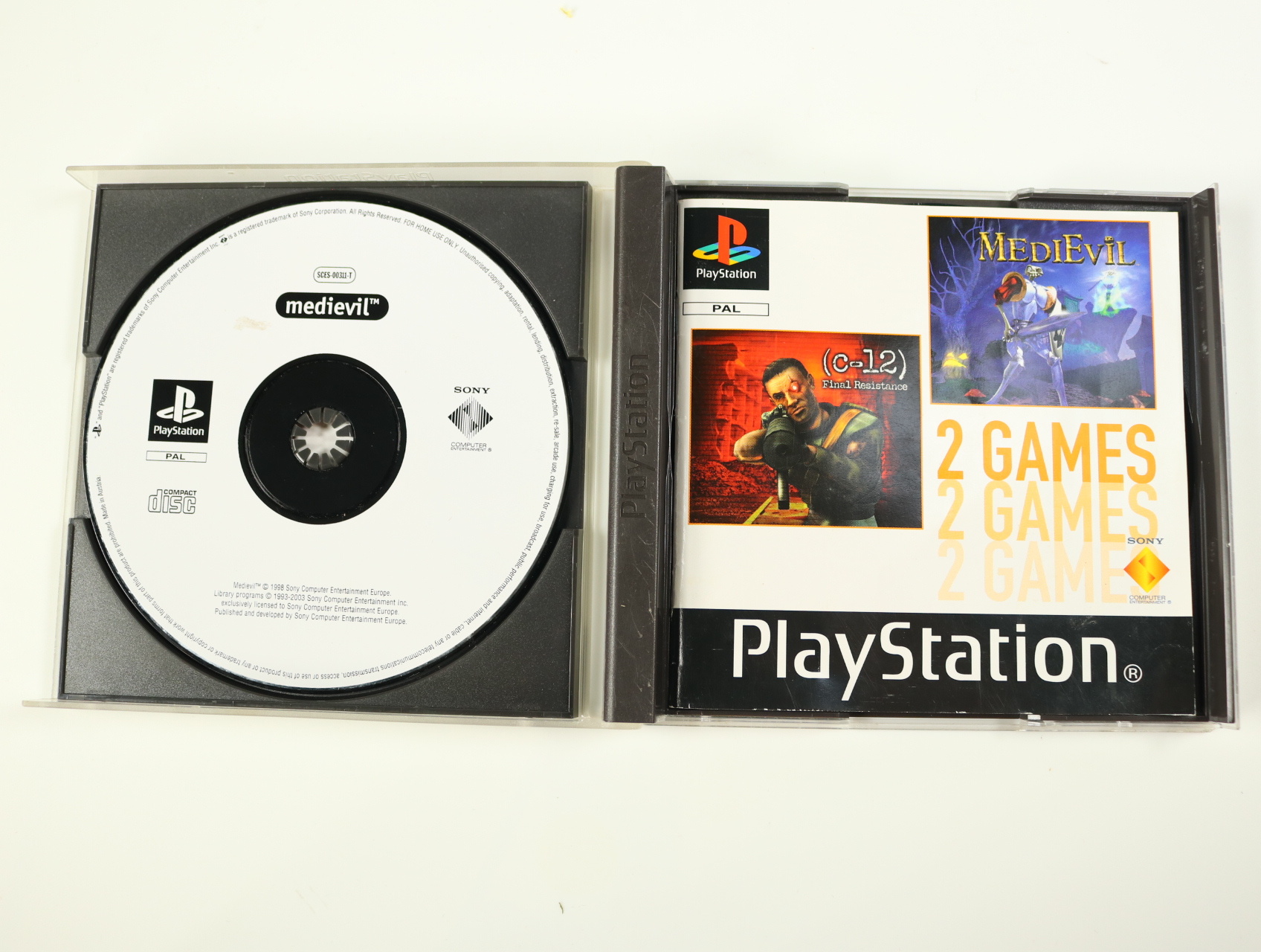 PlayStation 1 - C-12: Final Resistance & MediEvil - productfoto 3
