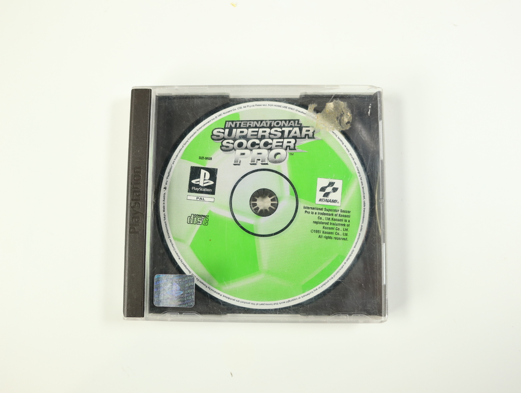 PlayStation 1 - International Superstar Soccer Pro [No Manual]