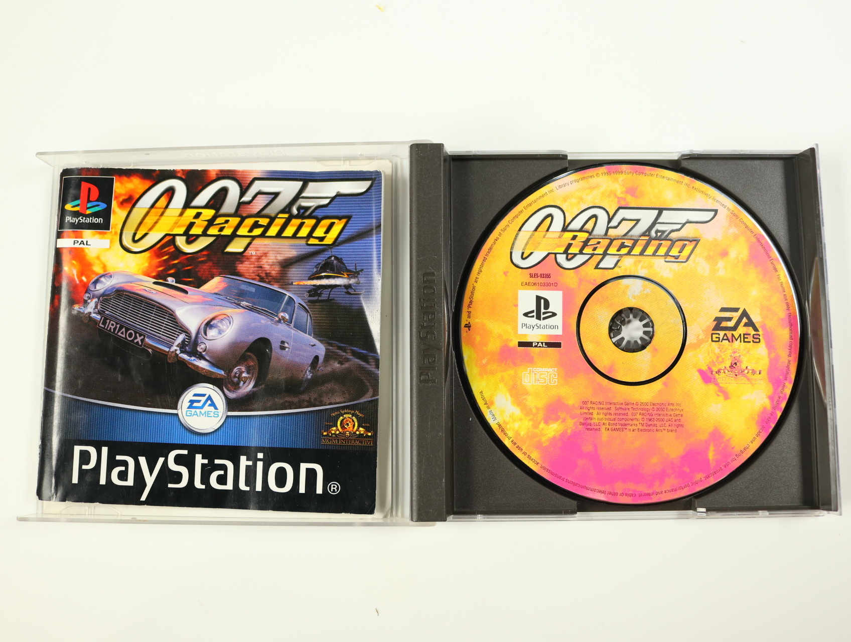 PlayStation 1 - 007 Racing - productfoto 3