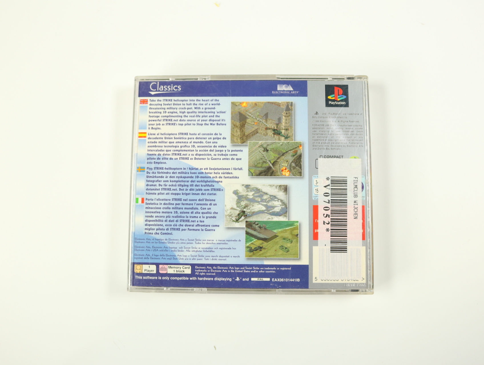 PlayStation 1 - Soviet Strike [Platinum] - productfoto 2