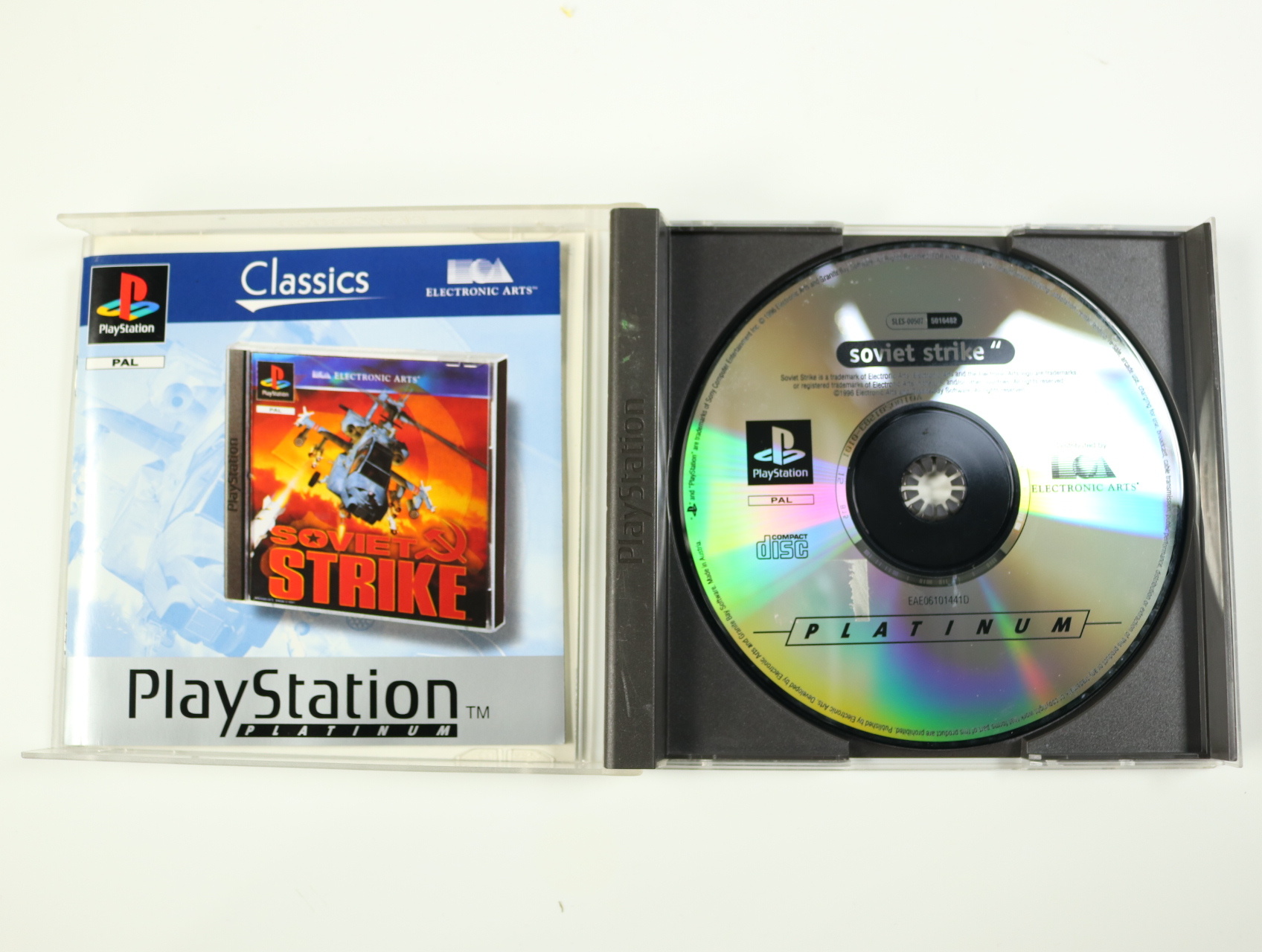 PlayStation 1 - Soviet Strike [Platinum] - productfoto 3