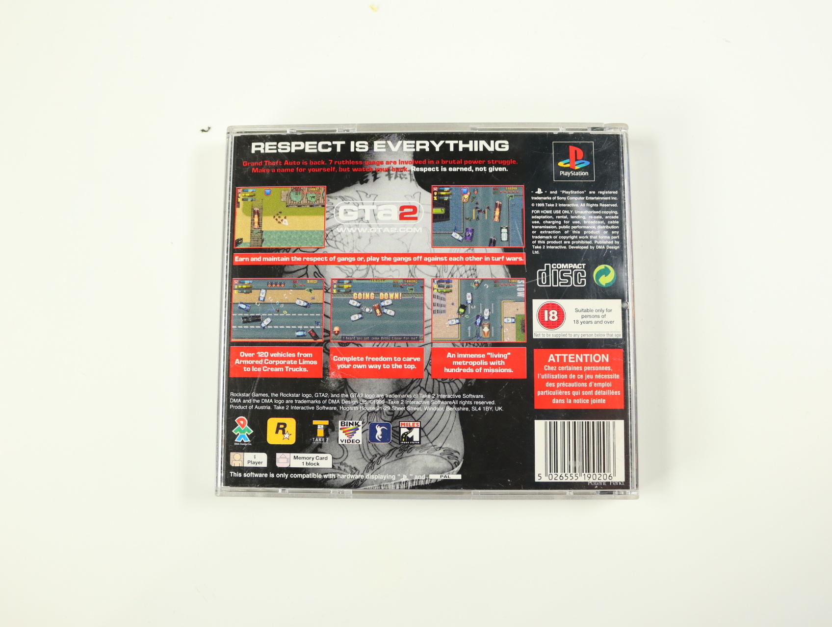 PlayStation 1 - Grand Theft Auto 2 - productfoto 2