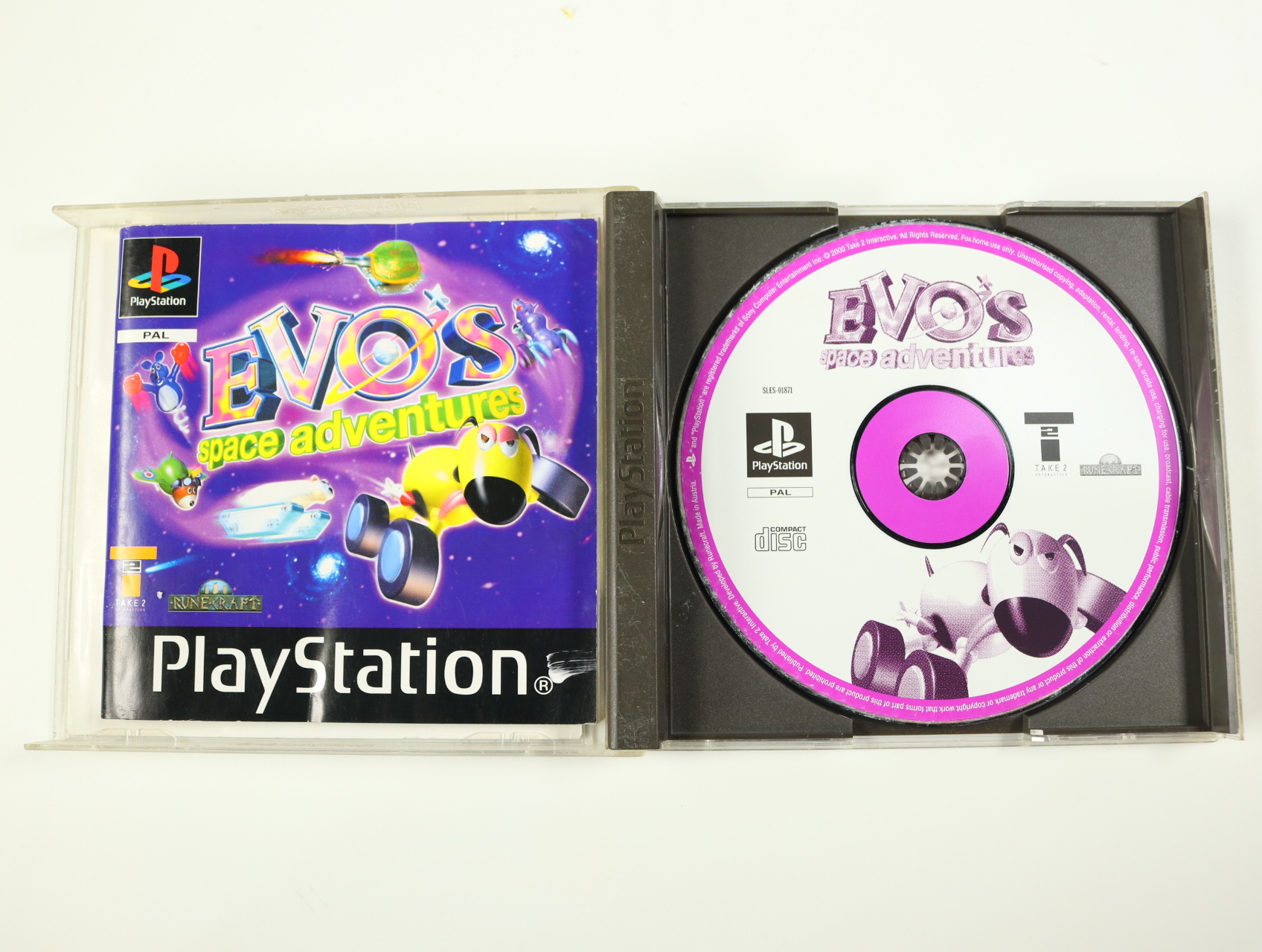 PlayStation 1 - Evo's Space Adventure - productfoto 3