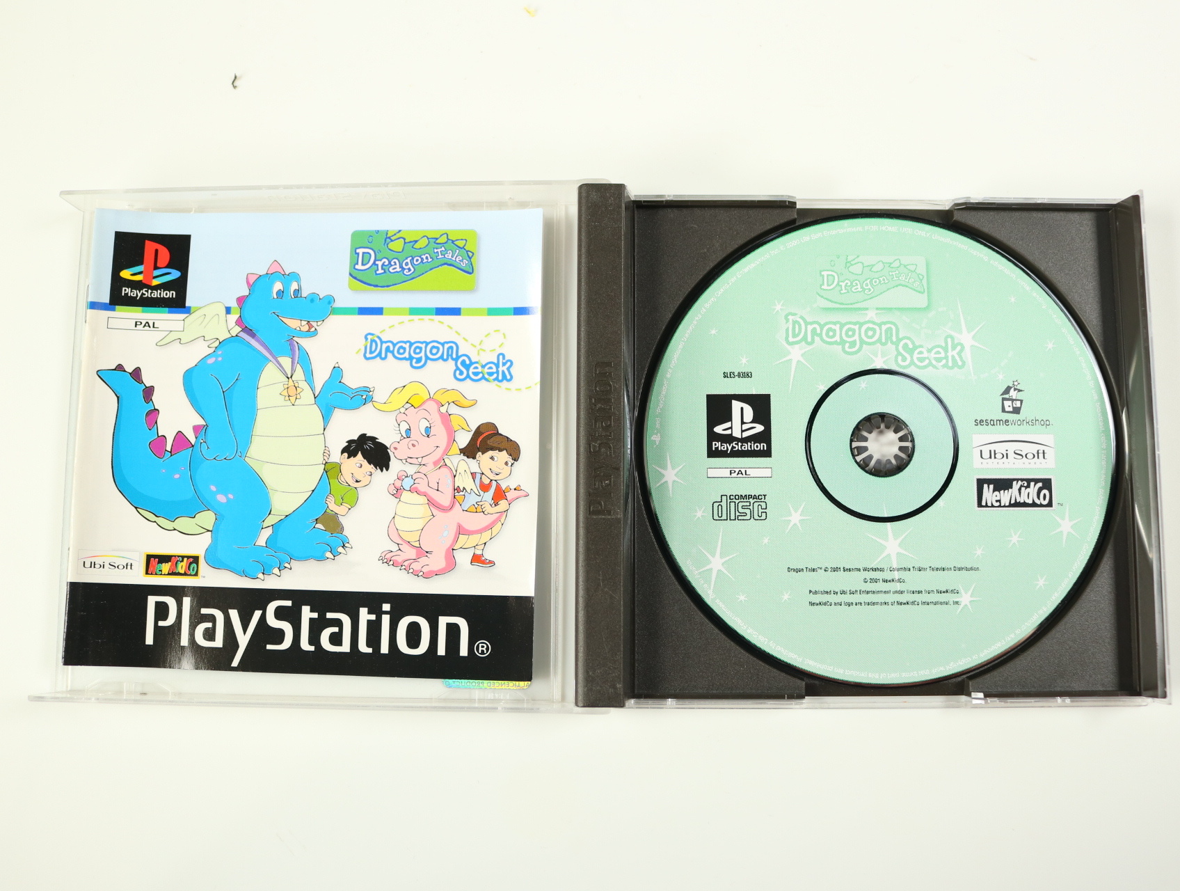 PlayStation 1 - Dragon Tales: Dragon Seek - productfoto 3