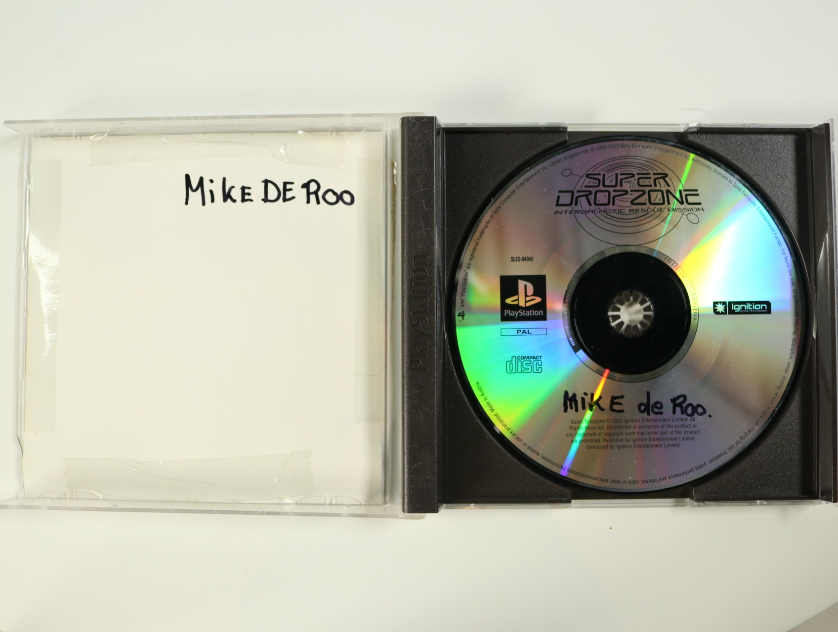 PlayStation 1 - Super Dropzone - productfoto 3