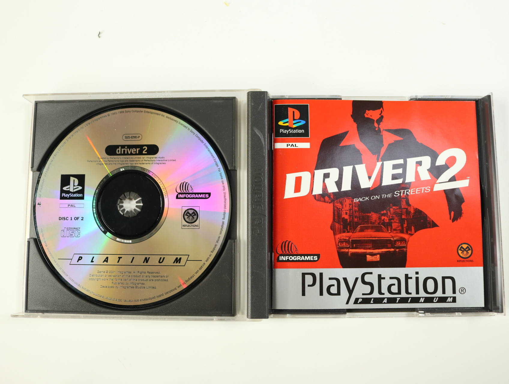 PlayStation 1 - Driver 2 [Platinum] - productfoto 3