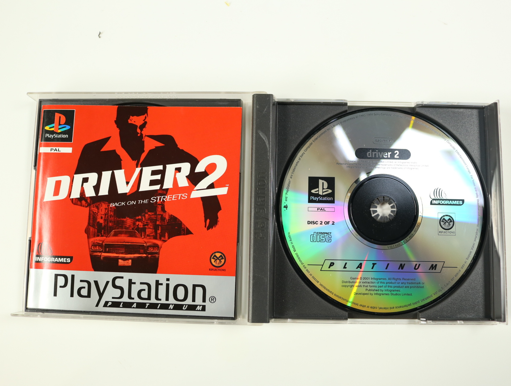 PlayStation 1 - Driver 2 [Platinum] - productfoto 4